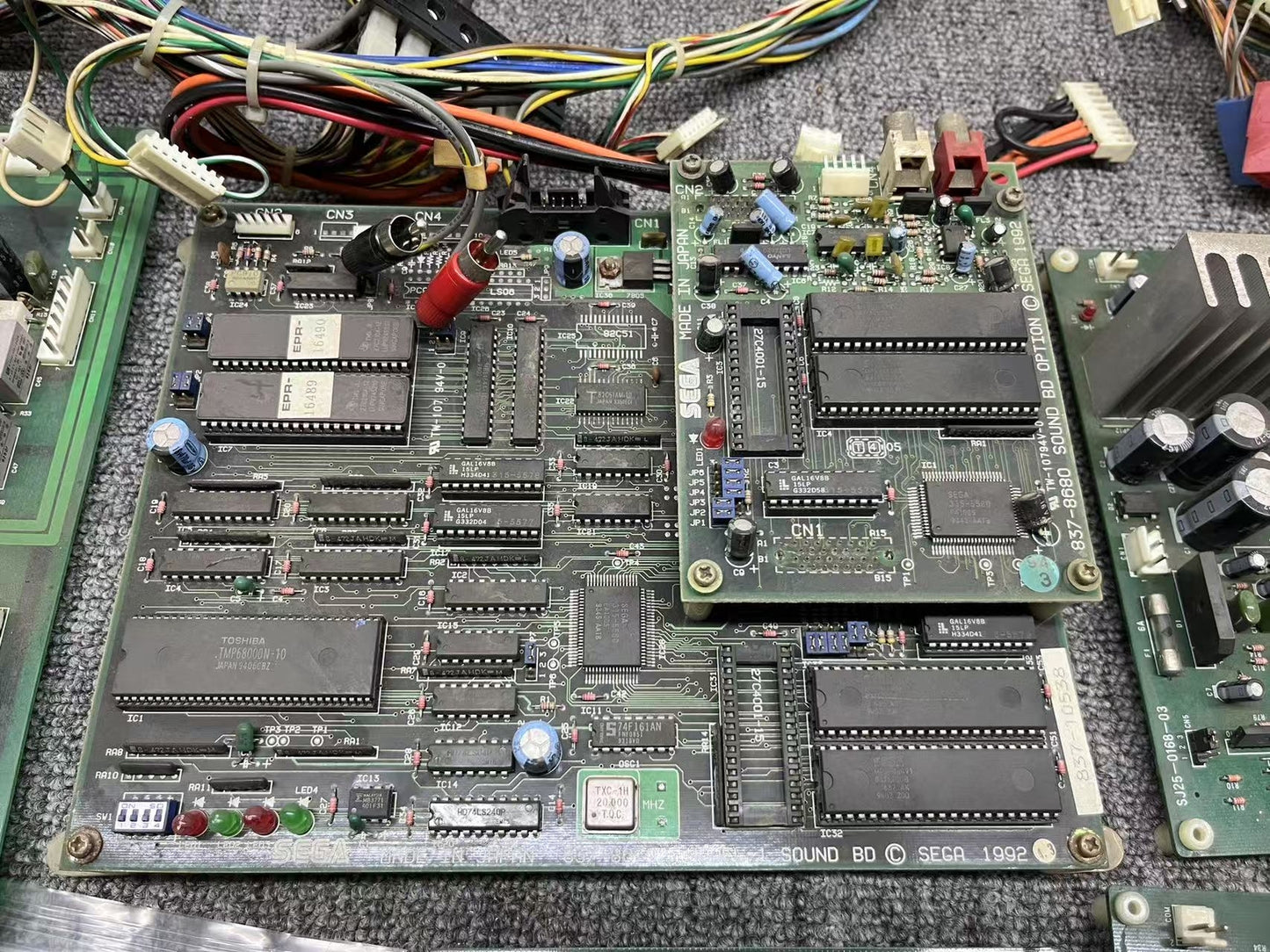 Used Sega Model 2 Daytona USA Arcade Board Parts Tested Working