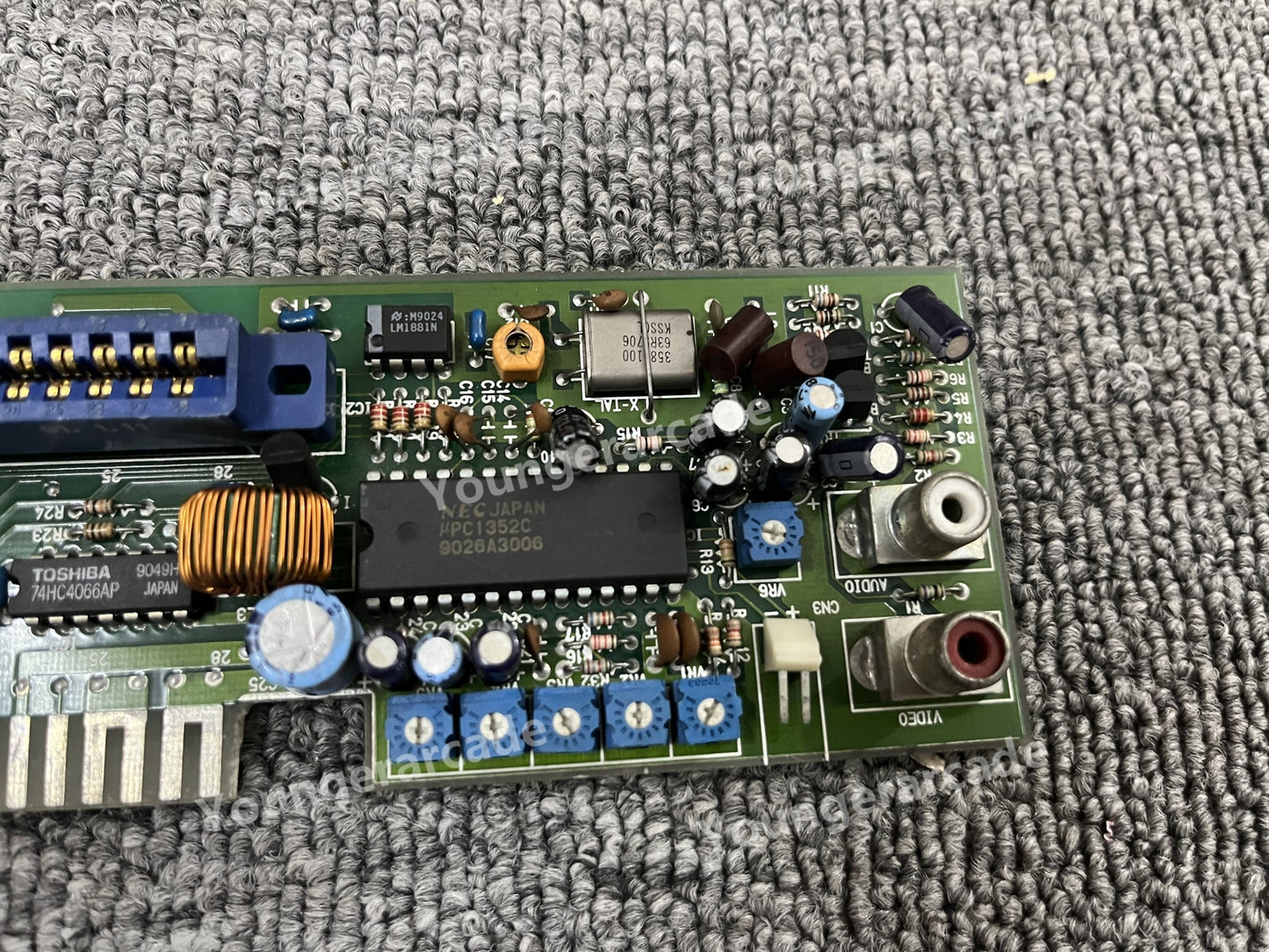 Used Jamma To Jamma Arcade Game Board Converter PCB Tested Working