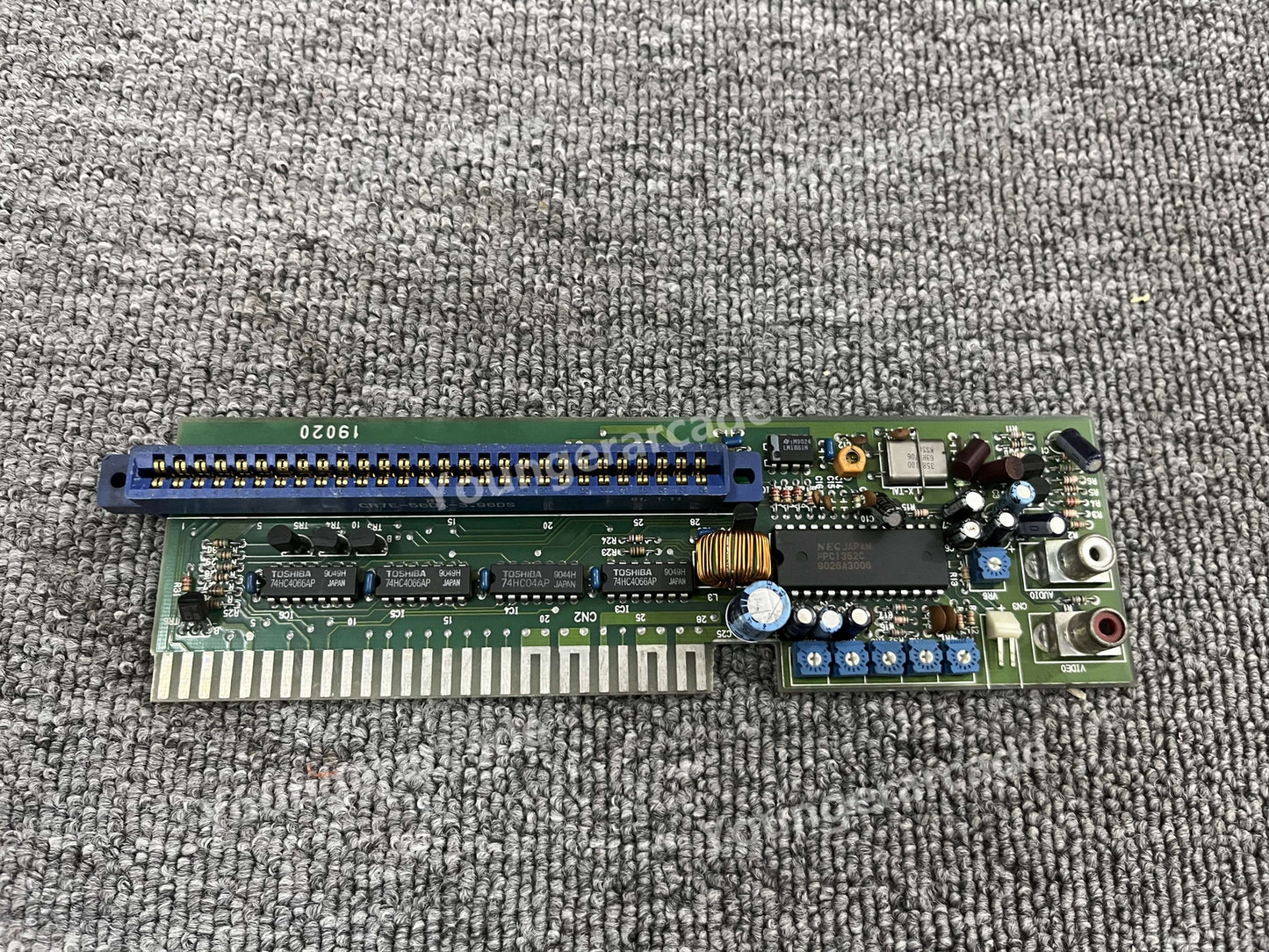 Used Jamma To Jamma Arcade Game Board Converter PCB Tested Working