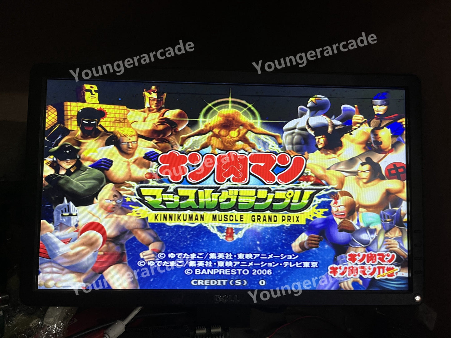 USED Namco System 256 Kinnikuman Muscle Grand Prix Security Chip Tested Working