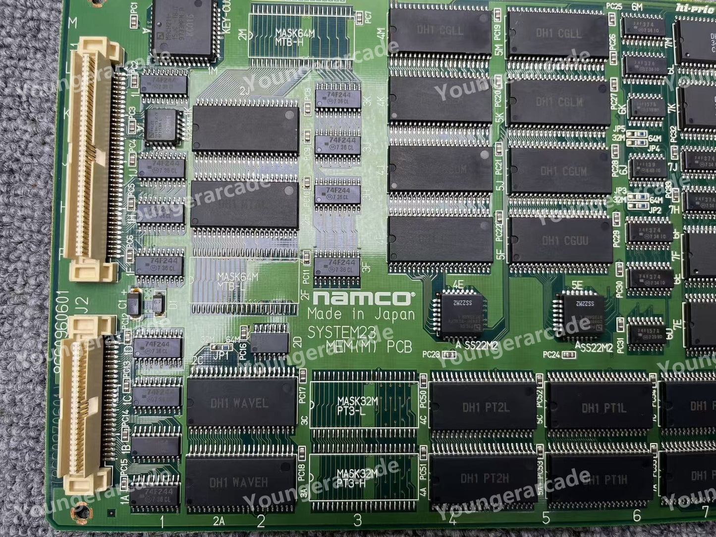 Used Namco System 23 Downhill Bikers Mem PCB Tested Working