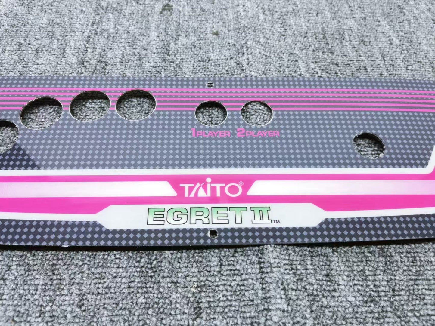 Used Taito Egret 2 Arcade Game Control Panel
