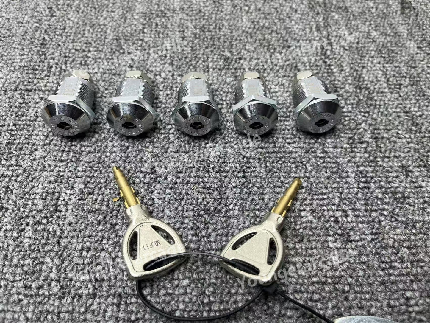 REPRO Sega Astro City Locks Keys Arcade Parts