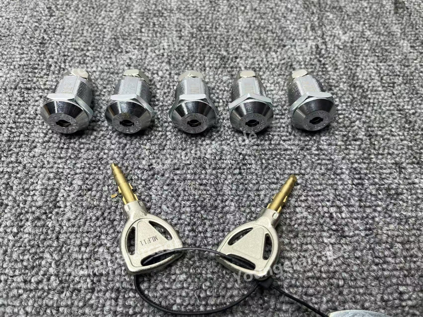 REPRO Sega Astro City Locks Keys Arcade Parts