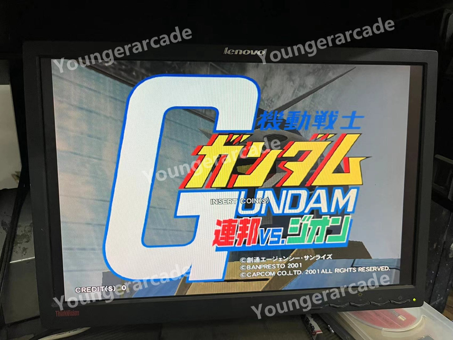 Sega Naomi Mobile Suit Gundam : Federation Vs. Jion Cartridge Tested Working