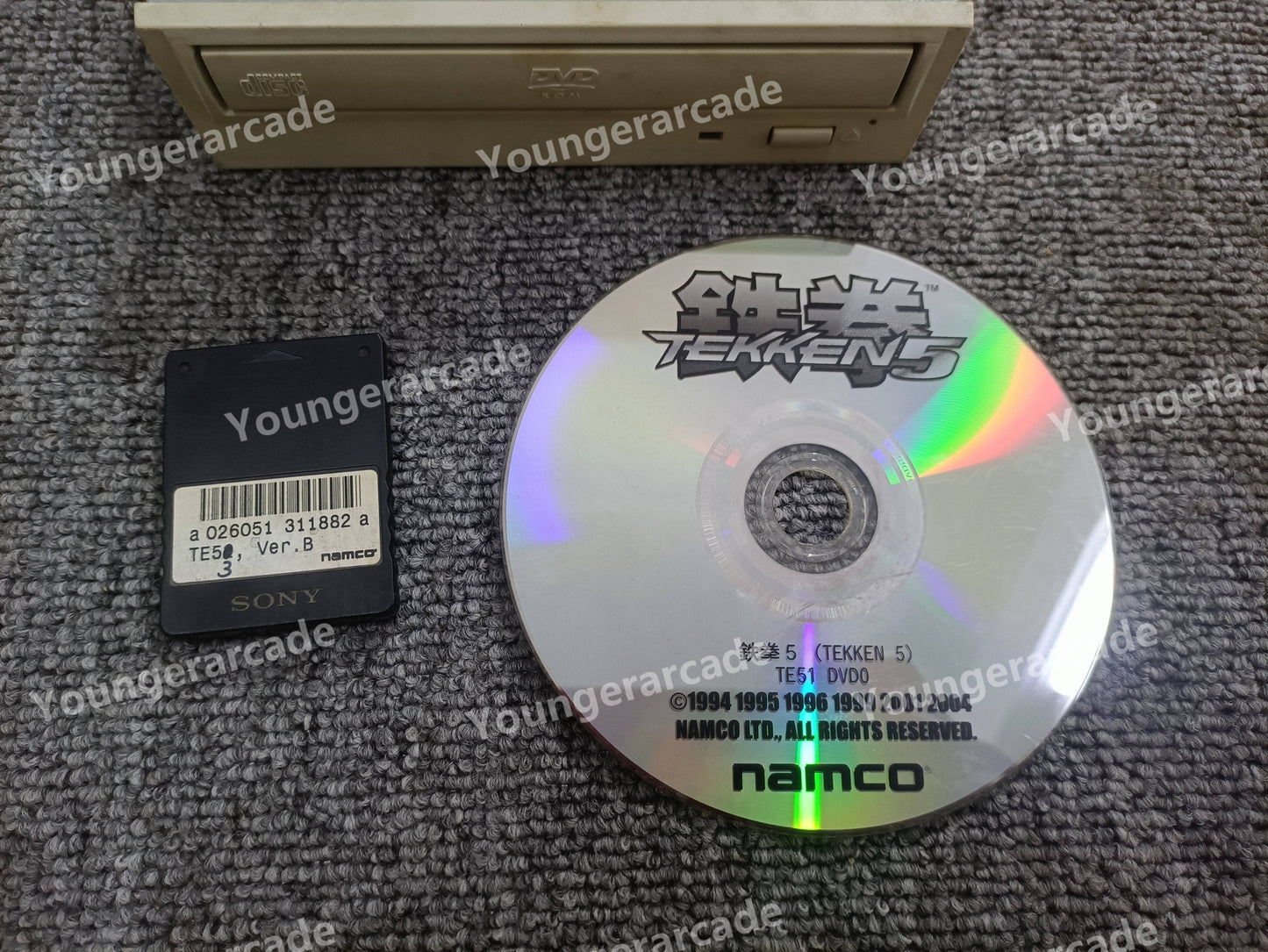 Not Original Namco System 256 Tekken 5 DVD-ROM Tested Working