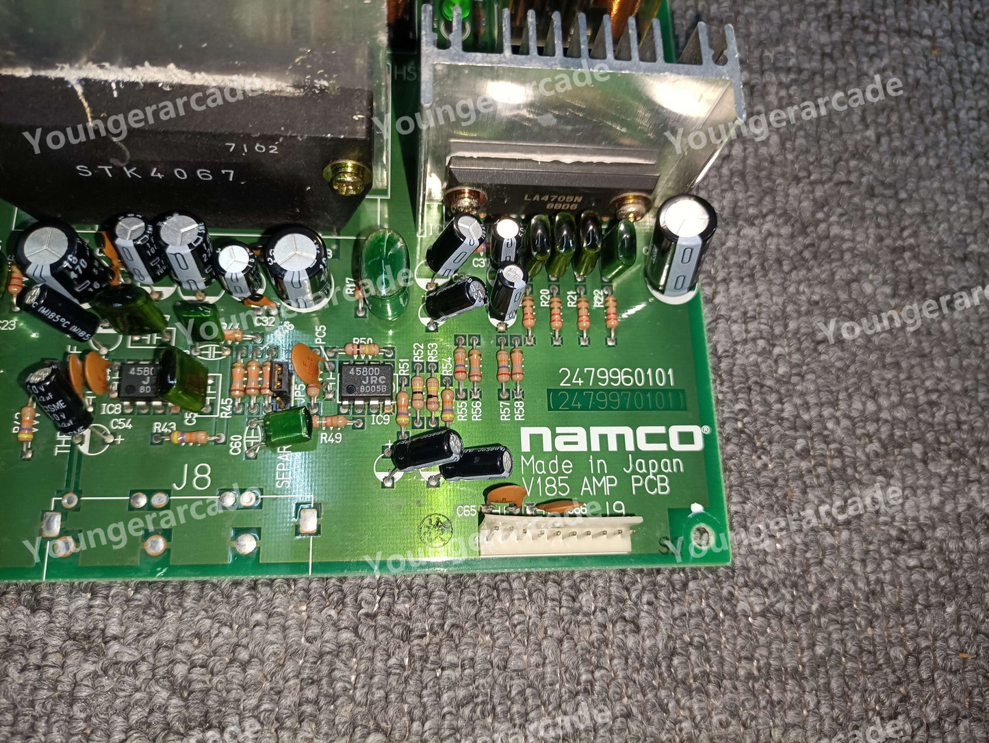 Namco Time Crisis V185 AMP PCB Board Tested Working