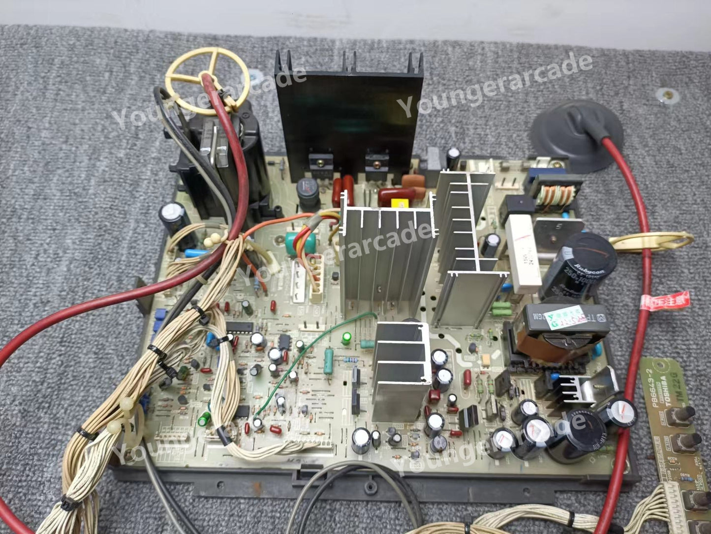 Used Toshiba Chassis PB6643 CRT Tube Chassis Arcade Game Cabinet Tested Working