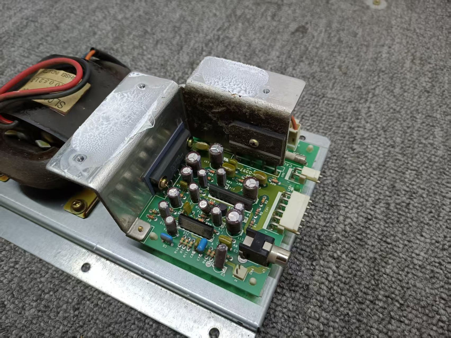 Used Sega 601-0609 Sound AMP PCB Board Tested Working