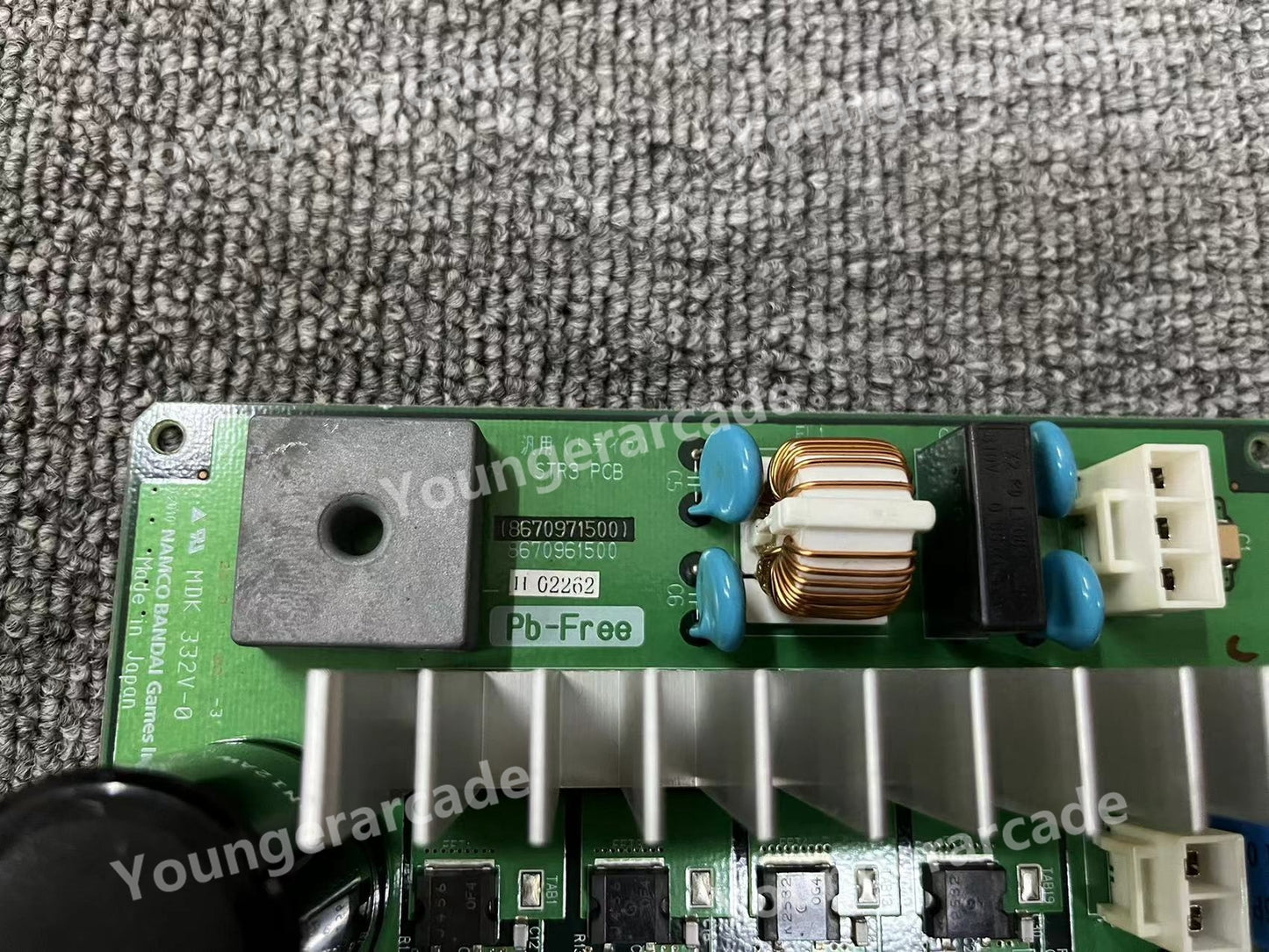 Used Namco Wangan 3DX 332V Motor Driver Board PCB Tested Working