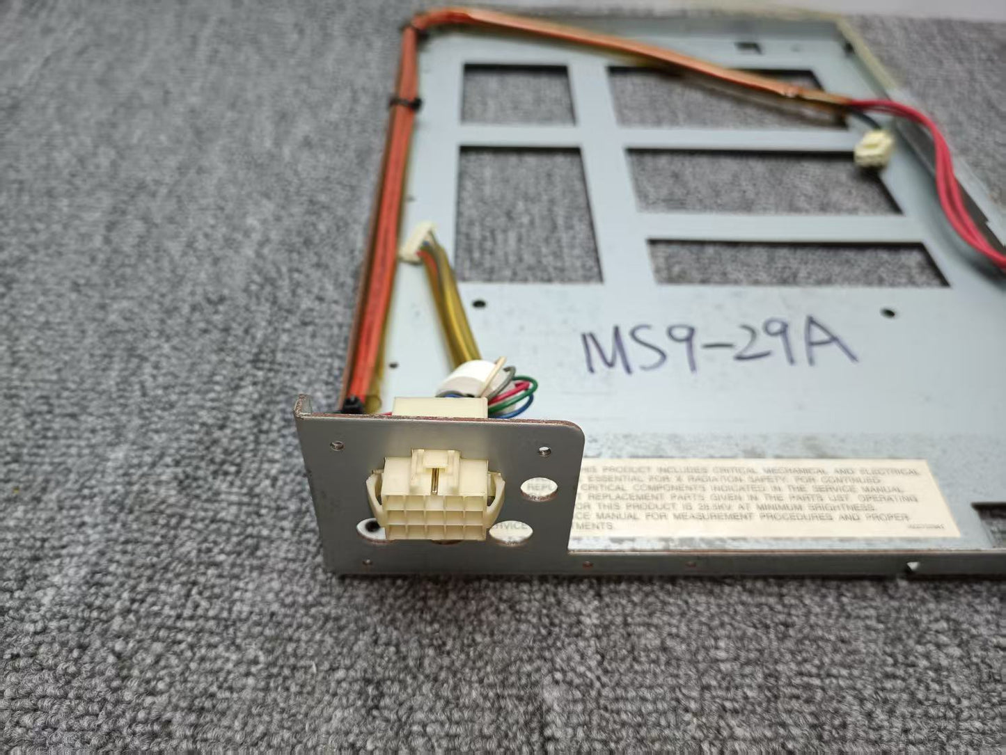 USED Nanao CRT Chassis MS9-29 Holder Panel