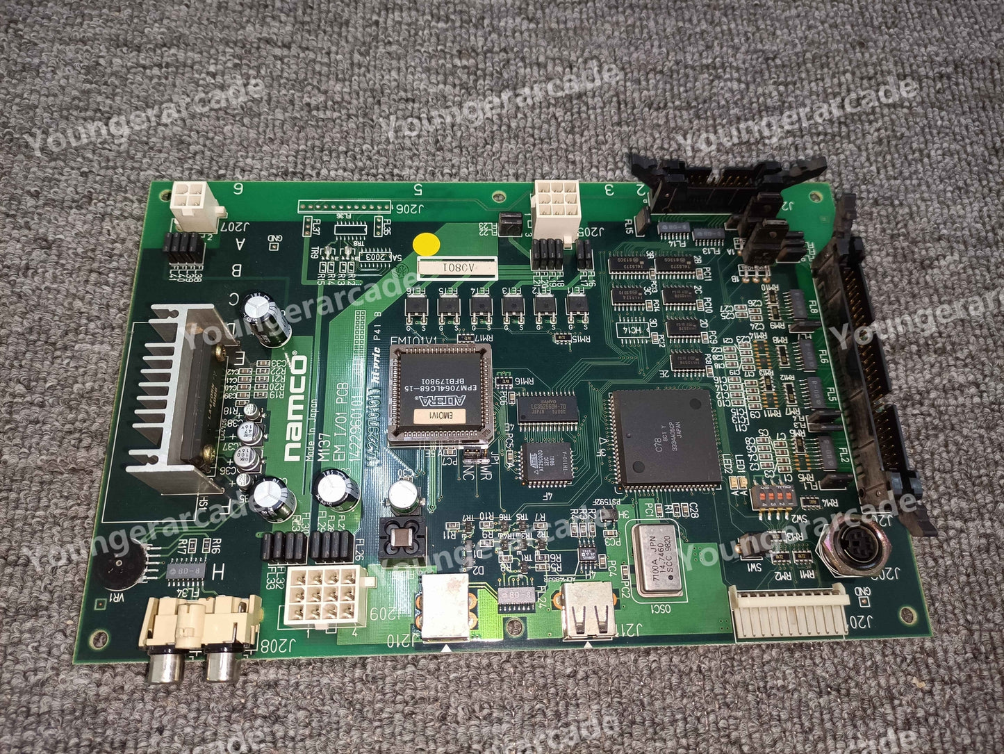 Used Namco M137 EM IO PCB 1422960101 board Tested Working