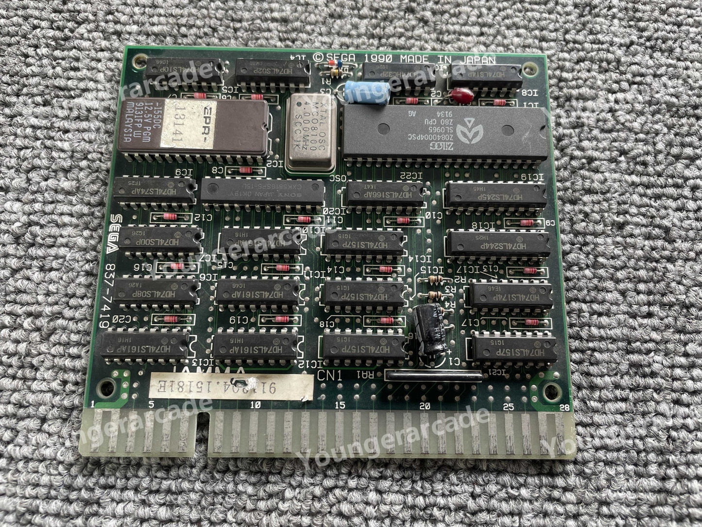 Used Sega Test Board 837-7419 PCB Tested Working