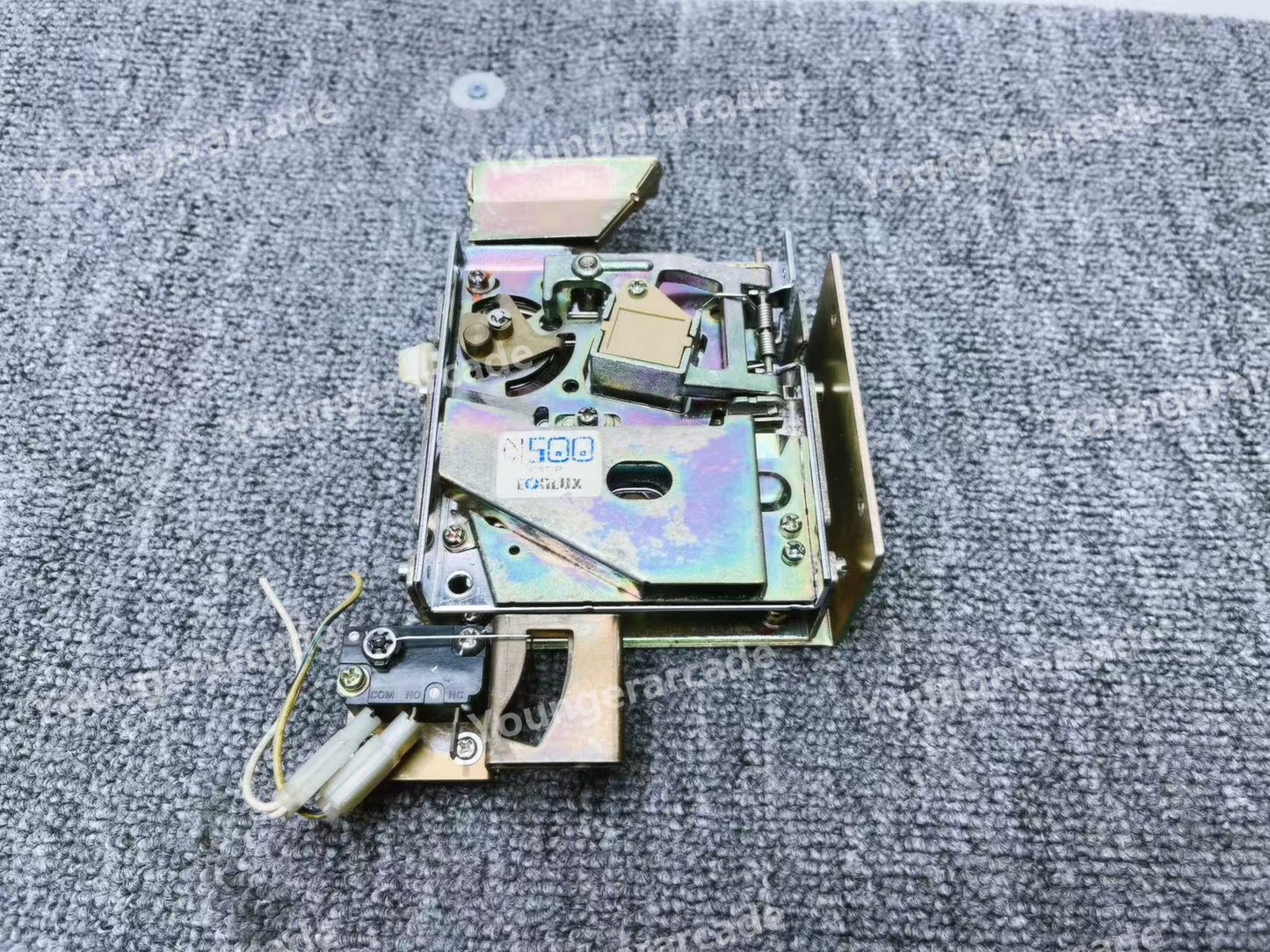 Used Sega Astro City Coin Entry Bracket Holder Arcade Cabinet Part