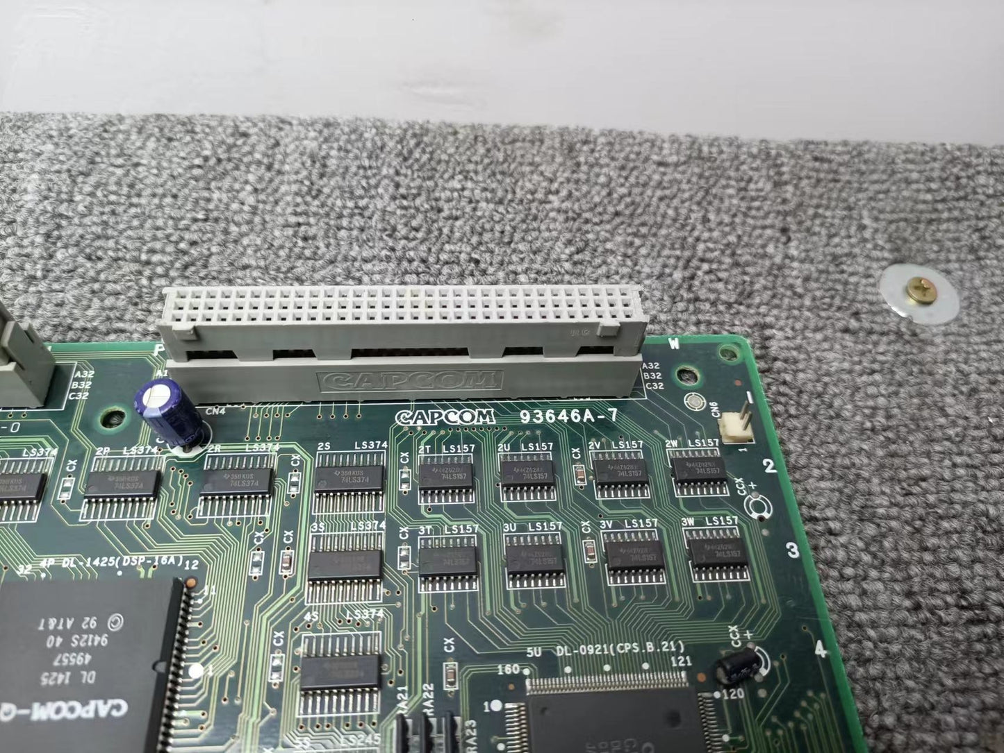 Used Capcom CPS2 93646A-7 Board Arcade Game PCB Tested Working