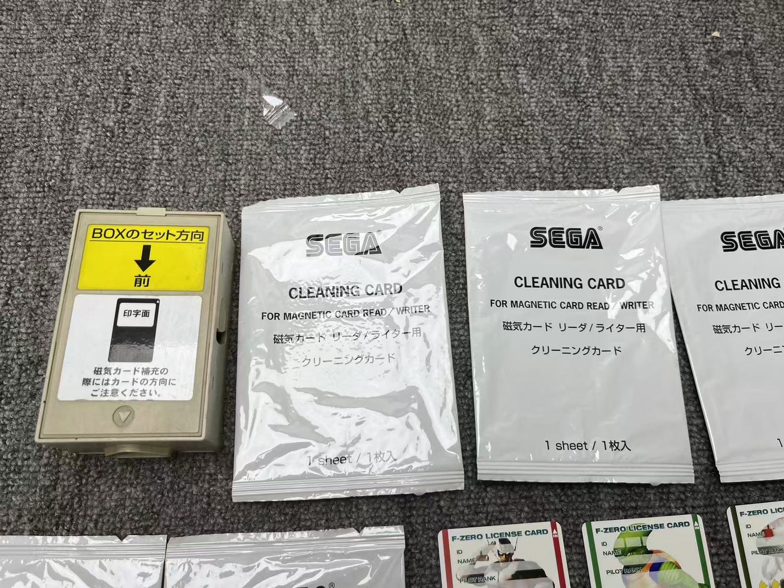 Used sega F-Zero AX arcade game card