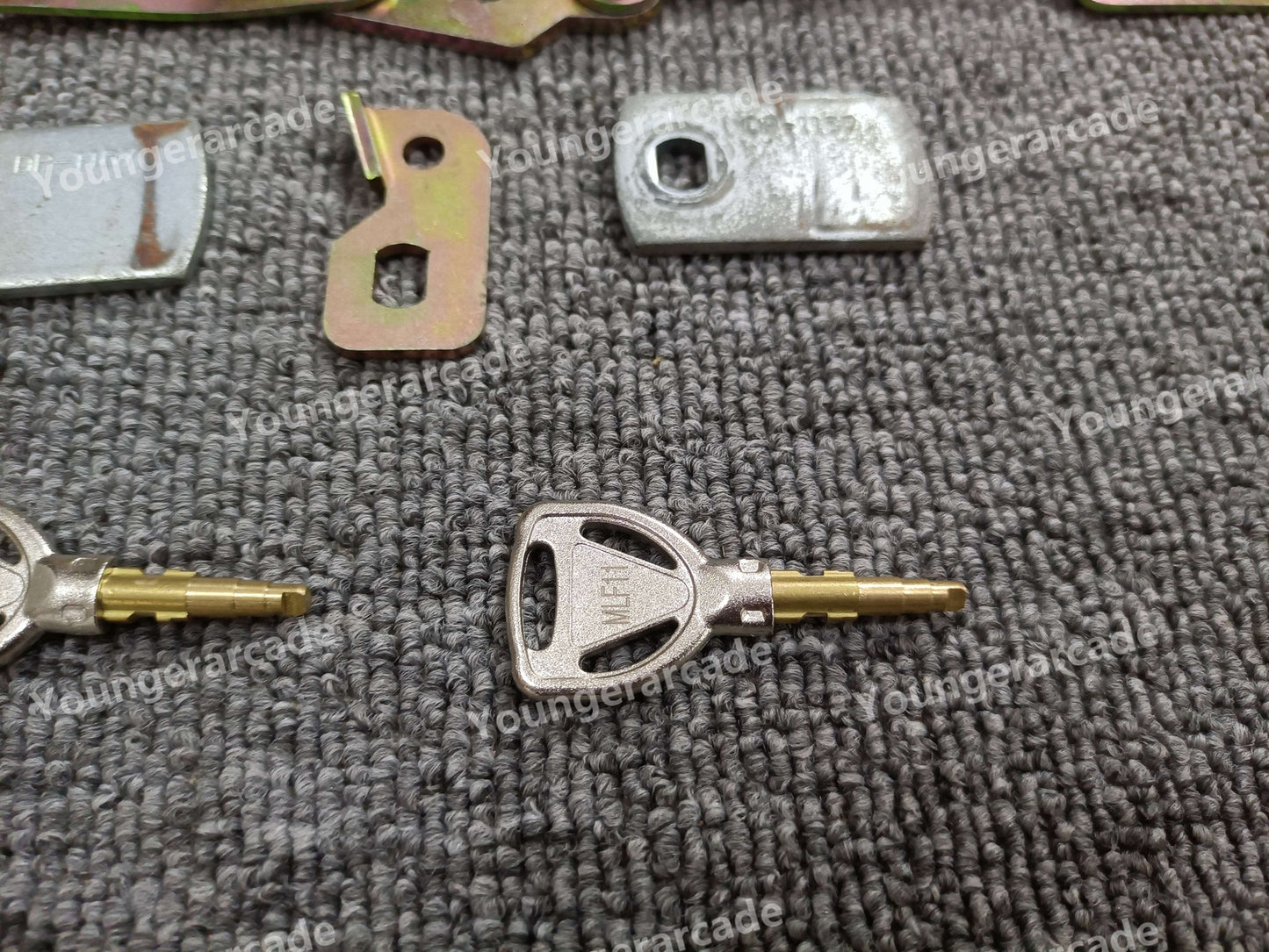 REPRO Sega Blast City Locks Keys Arcade Parts