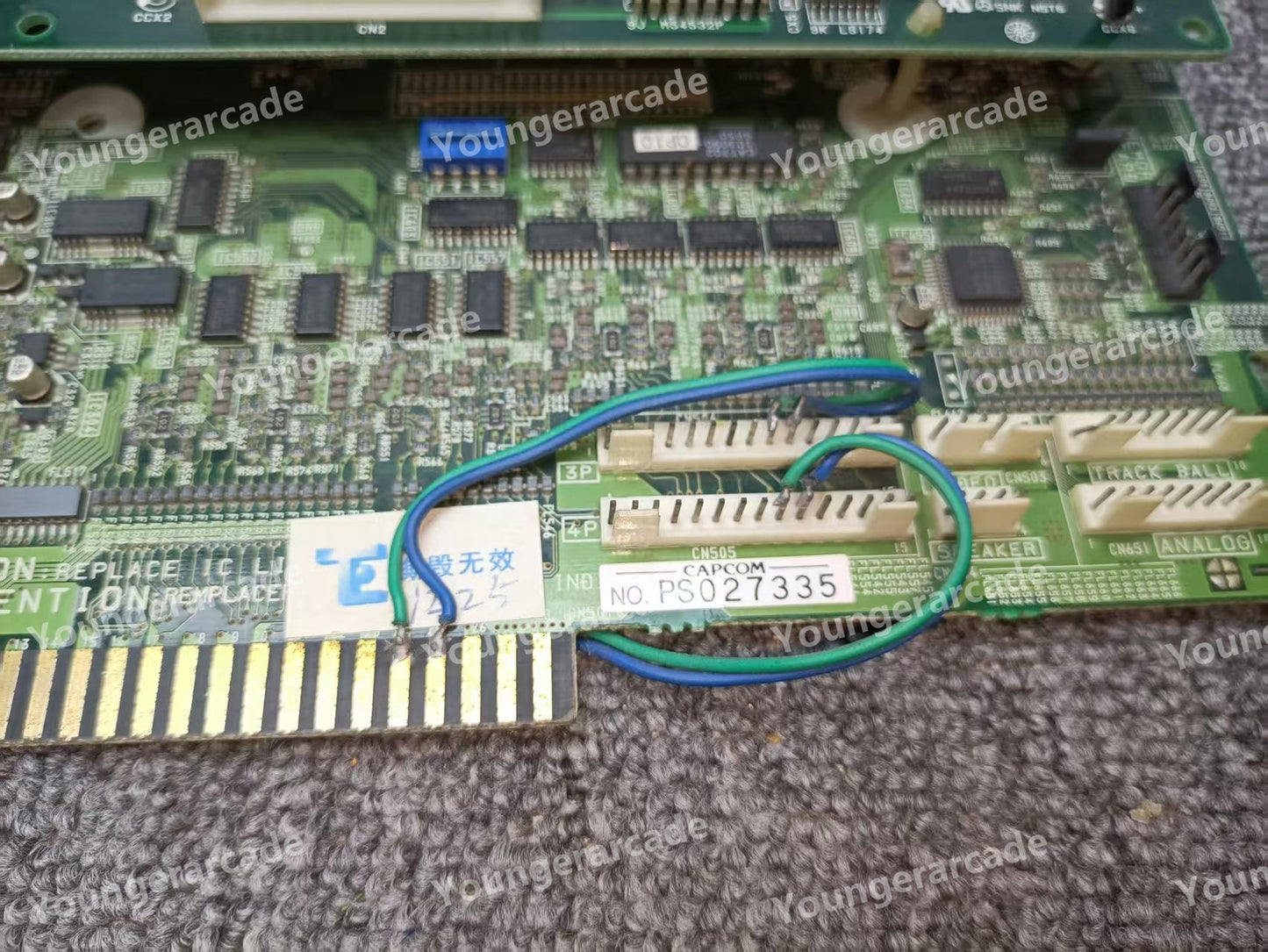 Used Capcom Sony ZN-1 Street Fighter EX Tested NOT Working