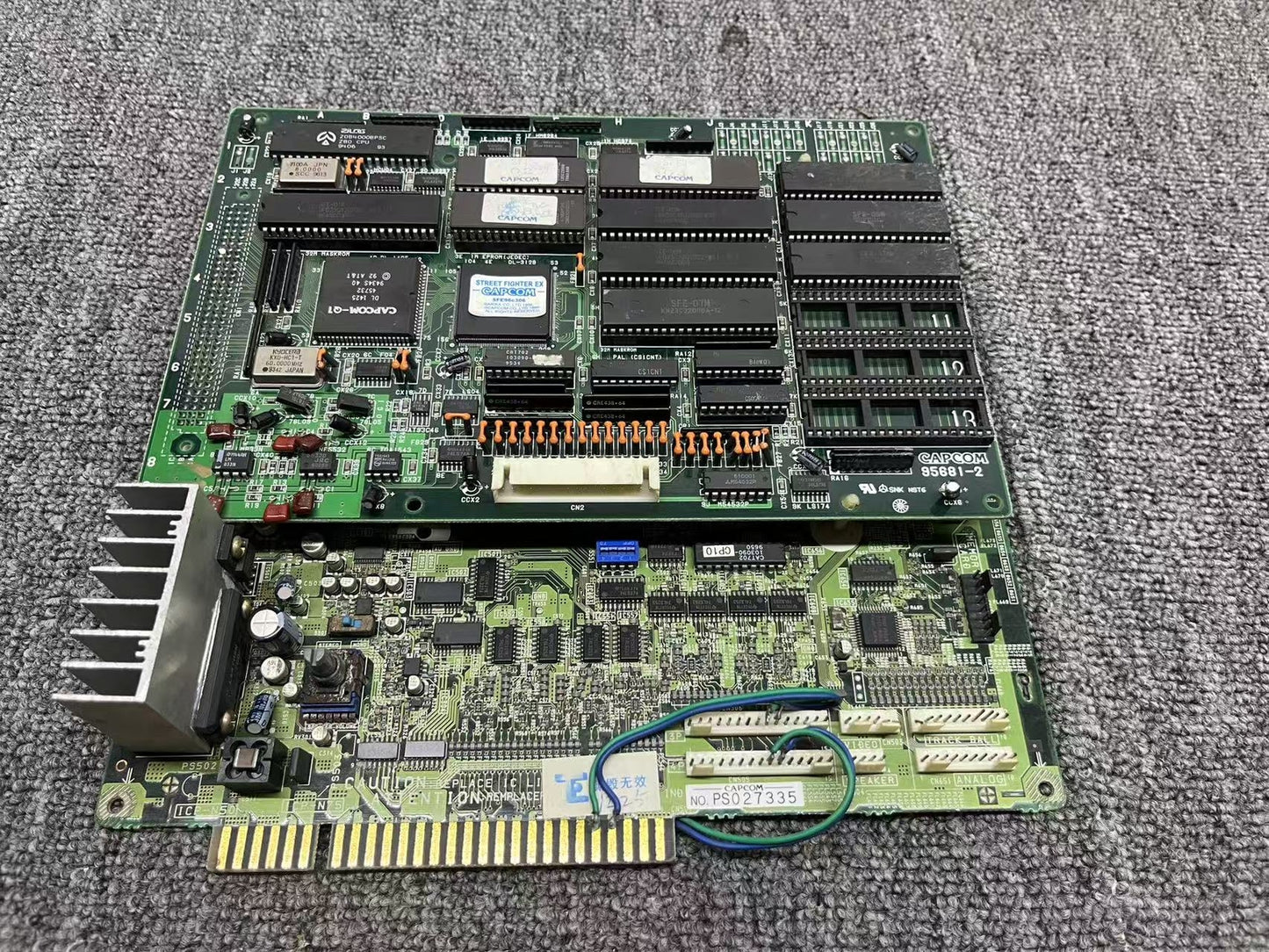 Used Capcom Sony ZN-1 Street Fighter EX? NOT Working