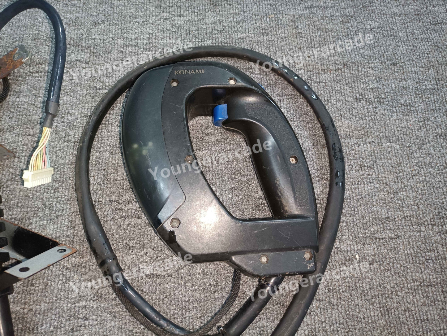 Used Konami Action Deka Controller Arcade Game Part Without Testing
