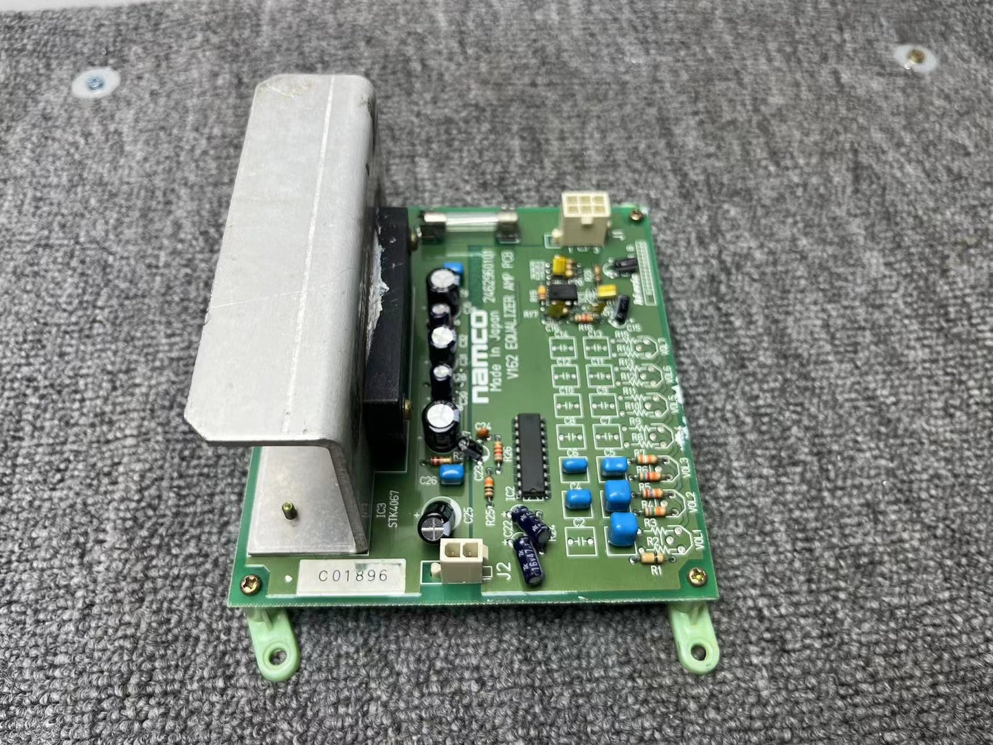 Used Namco V162 Equalizer AMP PCB Board 2462970101 Tested Working