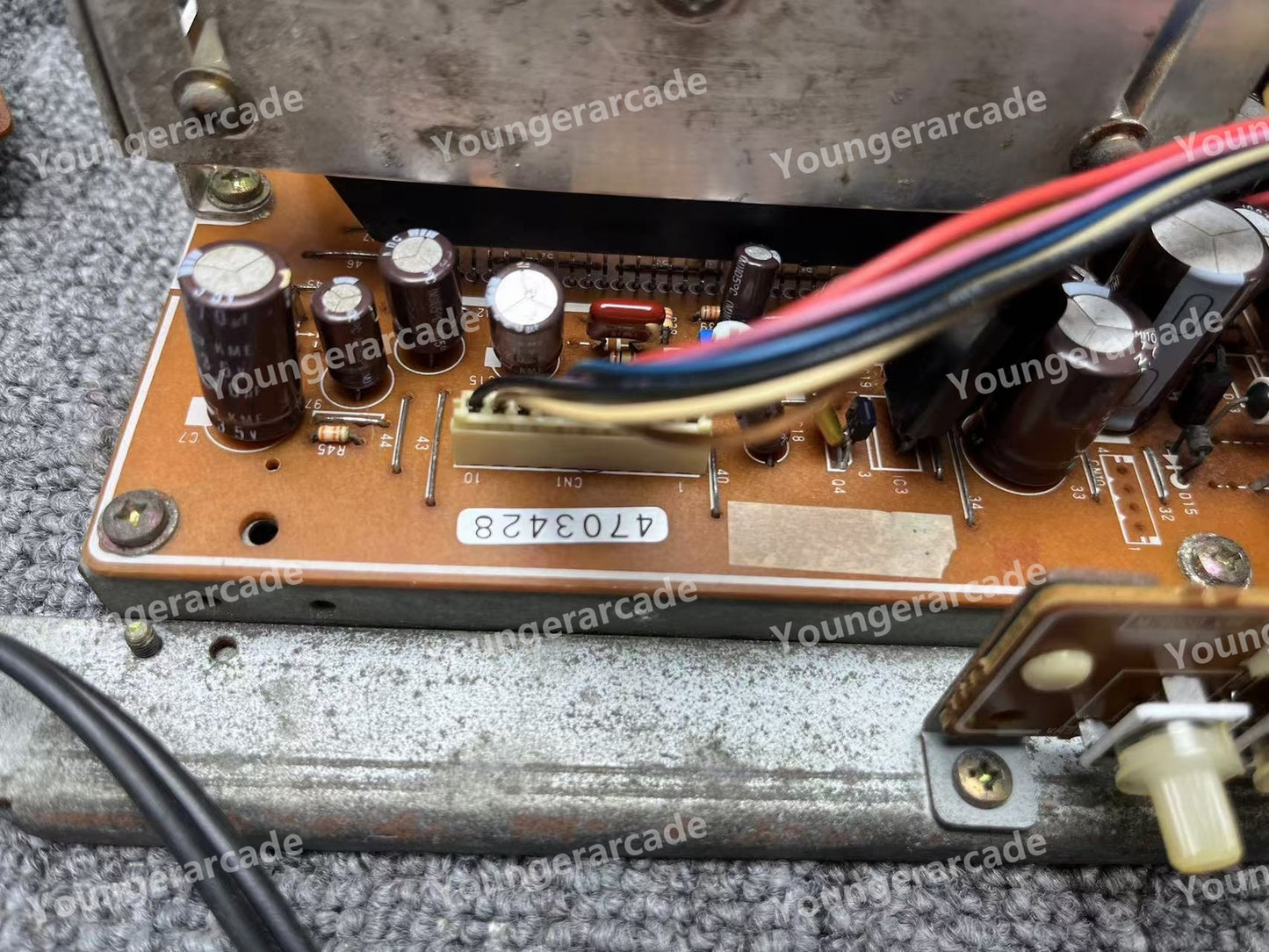 USED Toei CRT Chassis TC-RM251S U4 25 Neo 25 Tube Part Tested Working