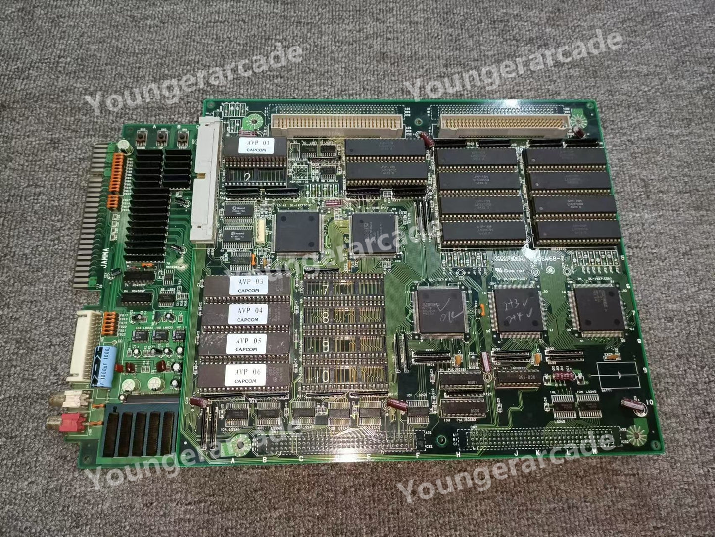 Used CP System II CPS2 Alien Vs. Predator Unknown Region Board Tested Working