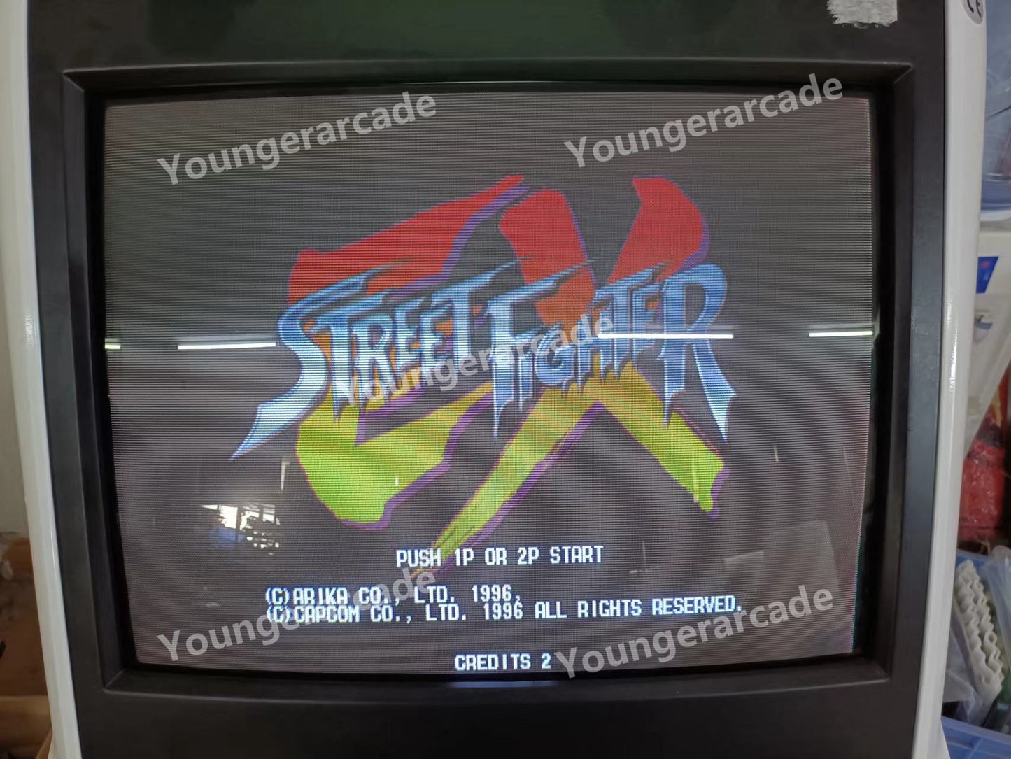Used Capcom Sony ZN-1 Street Fighter EX Tested Working