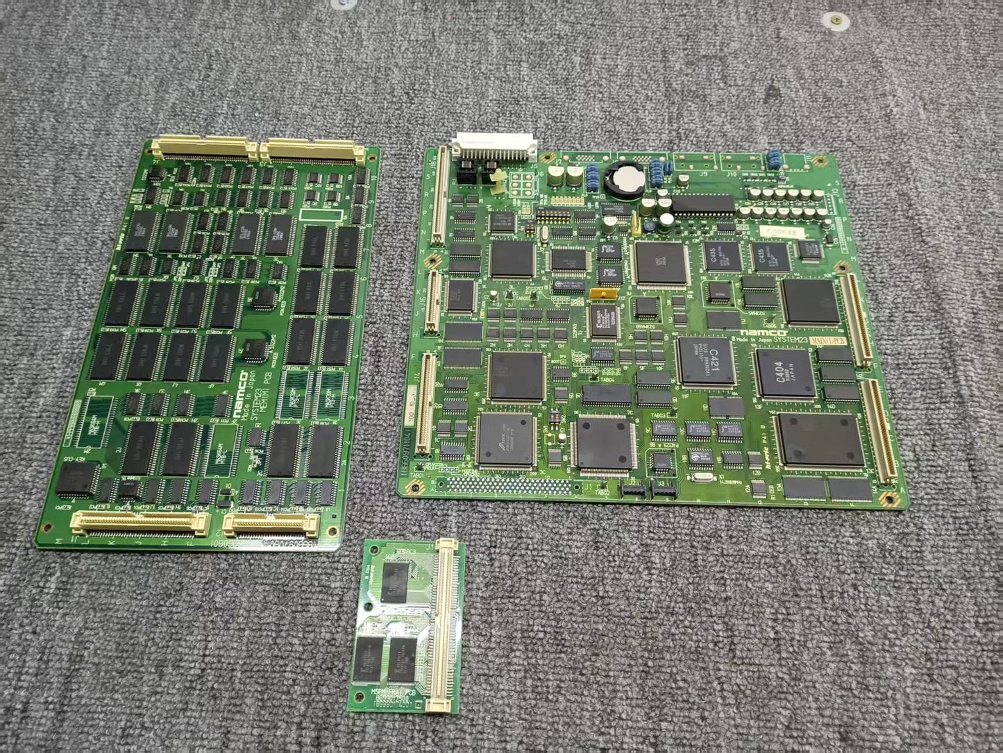 Used Namco System 23 Downhill Bikers Arcade Game Motherboard Tested Working