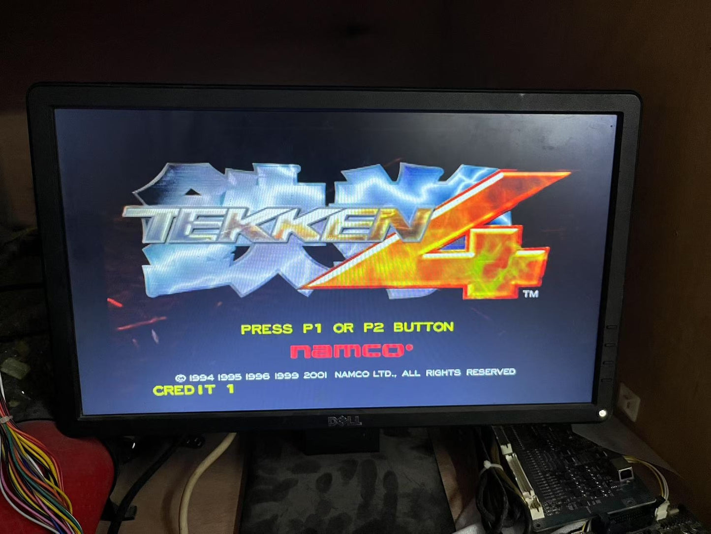 USED Namco System 246 Tekken 4 DVD-ROM with Security Dongle Tested Working