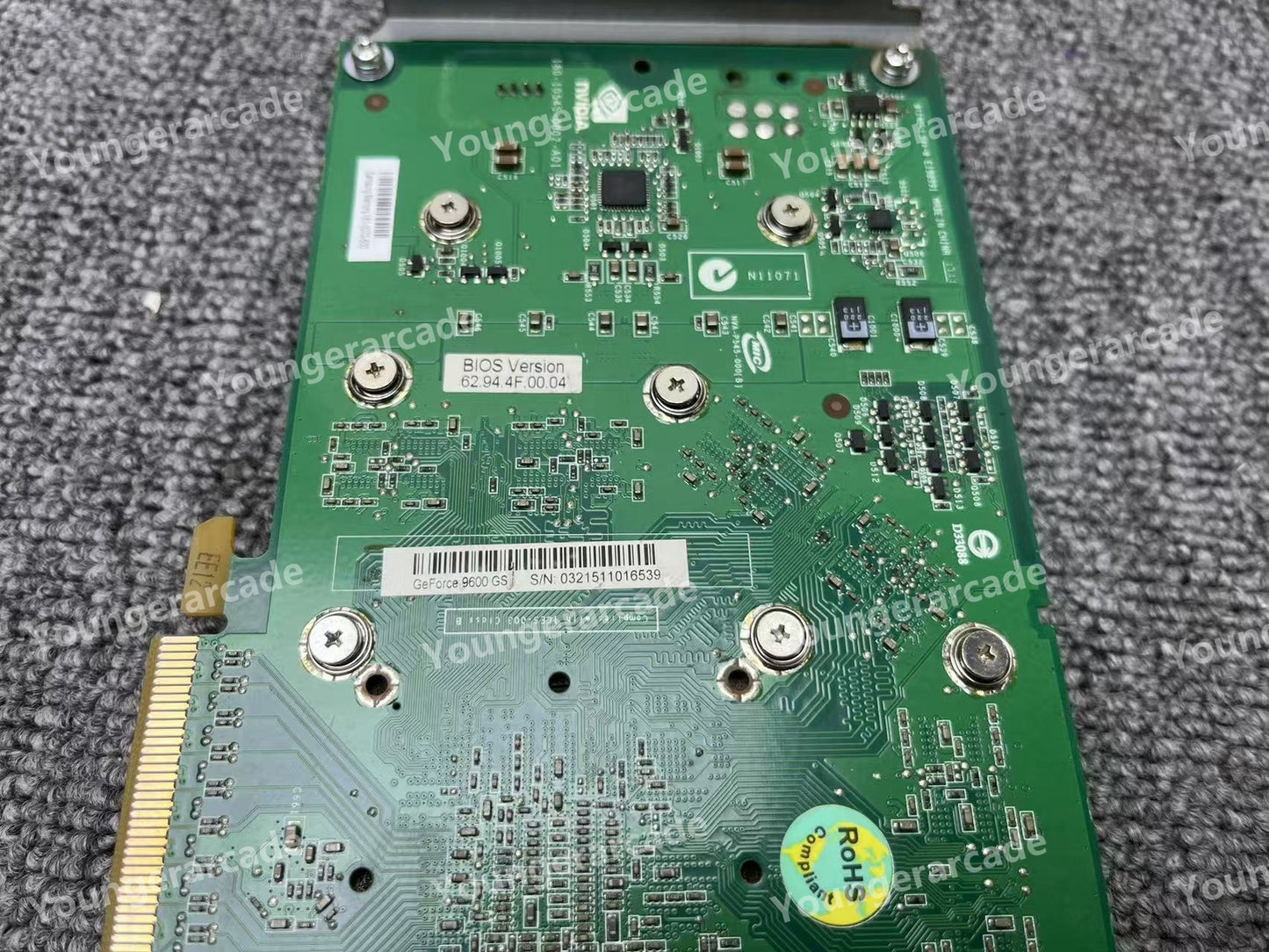Used Sega RingEdge 9600GS Video Card Tested Working