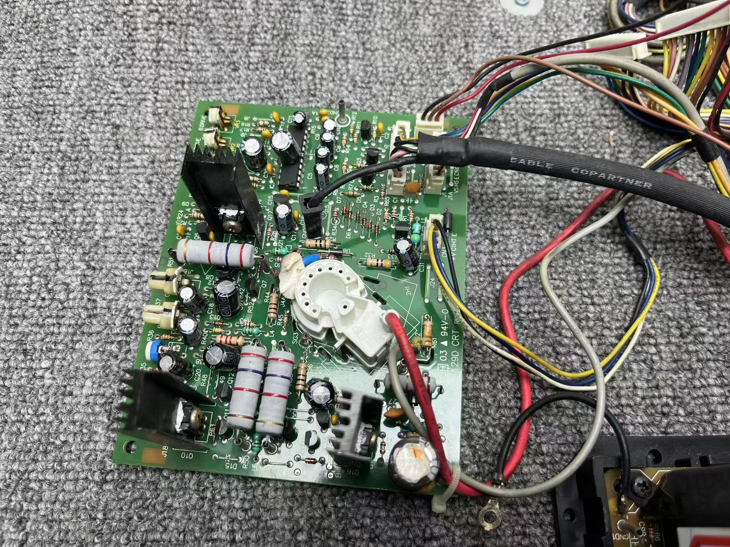 Wei Ya CRT Chassis C3129DF Arcade Game Cabinet Machine Part Tested Working