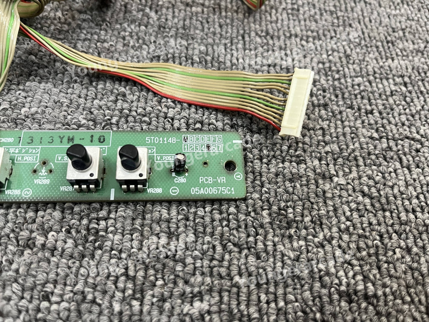 USED Nanao CRT Chassis MS9-29A Adjustment Board Tested Working