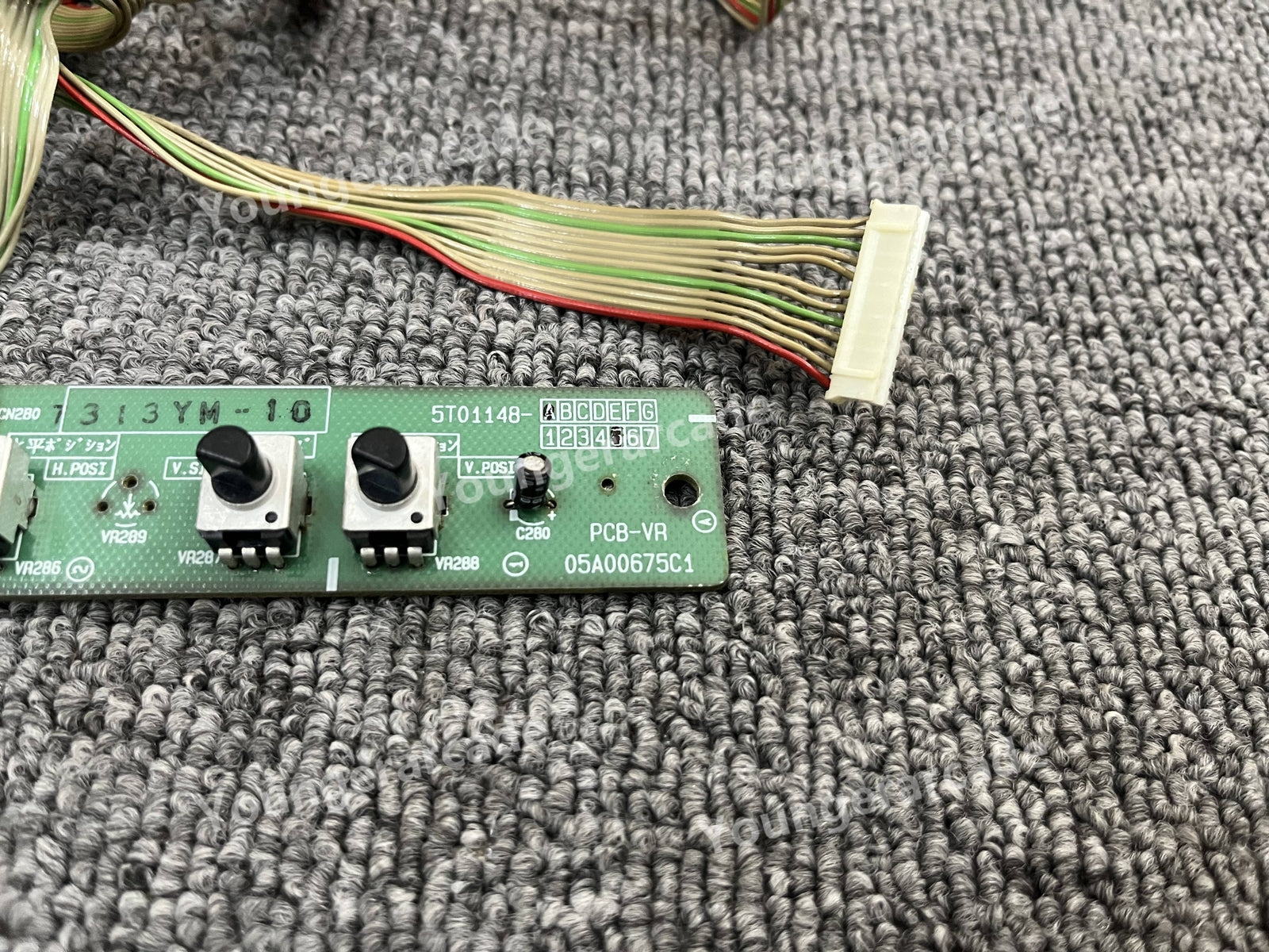 USED Nanao CRT Chassis MS9-29A Adjustment Board Tested Working