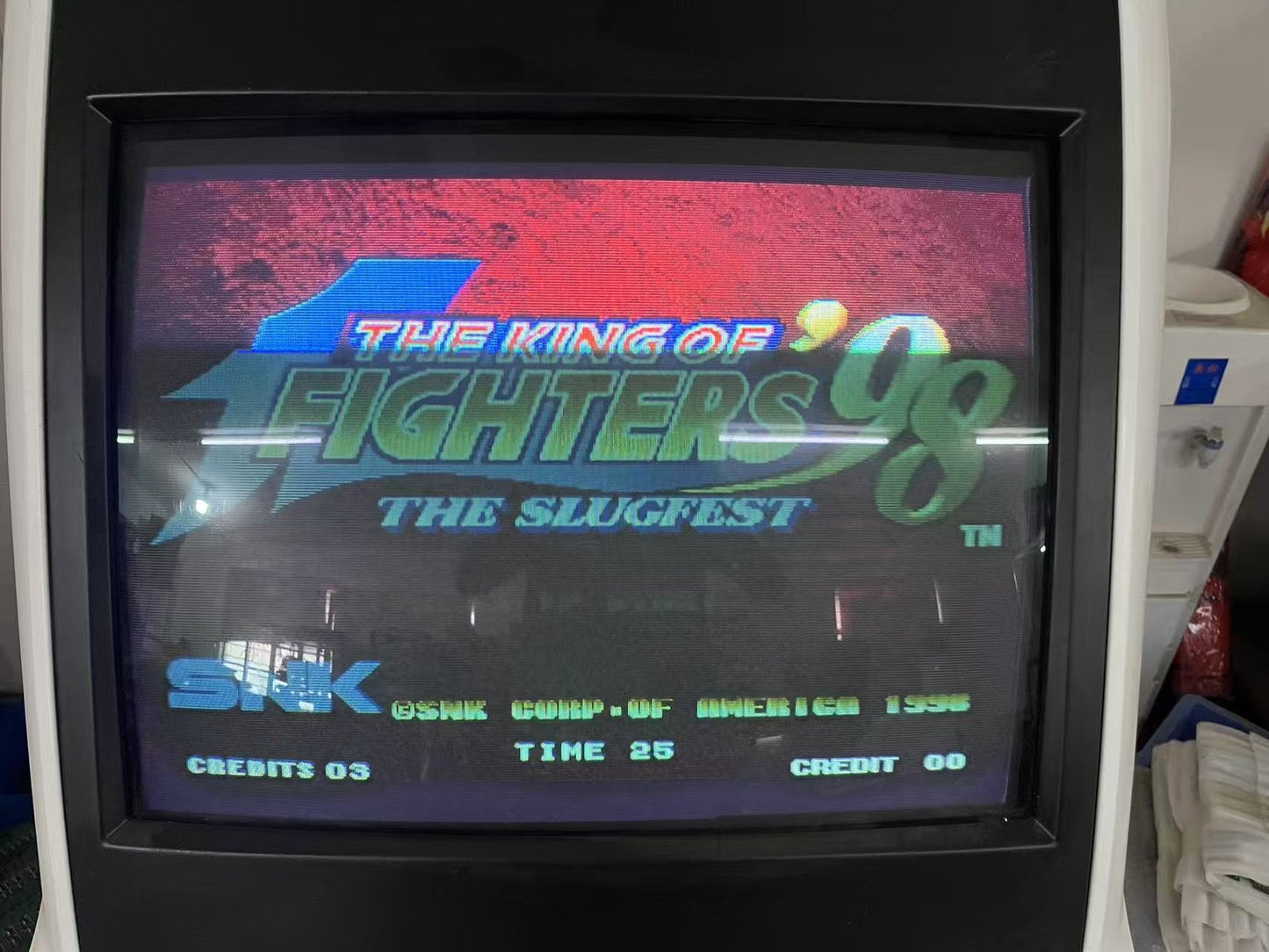 USED SNK NeoGeo MVS The King of Fighters '98 Cartridge Tested Working