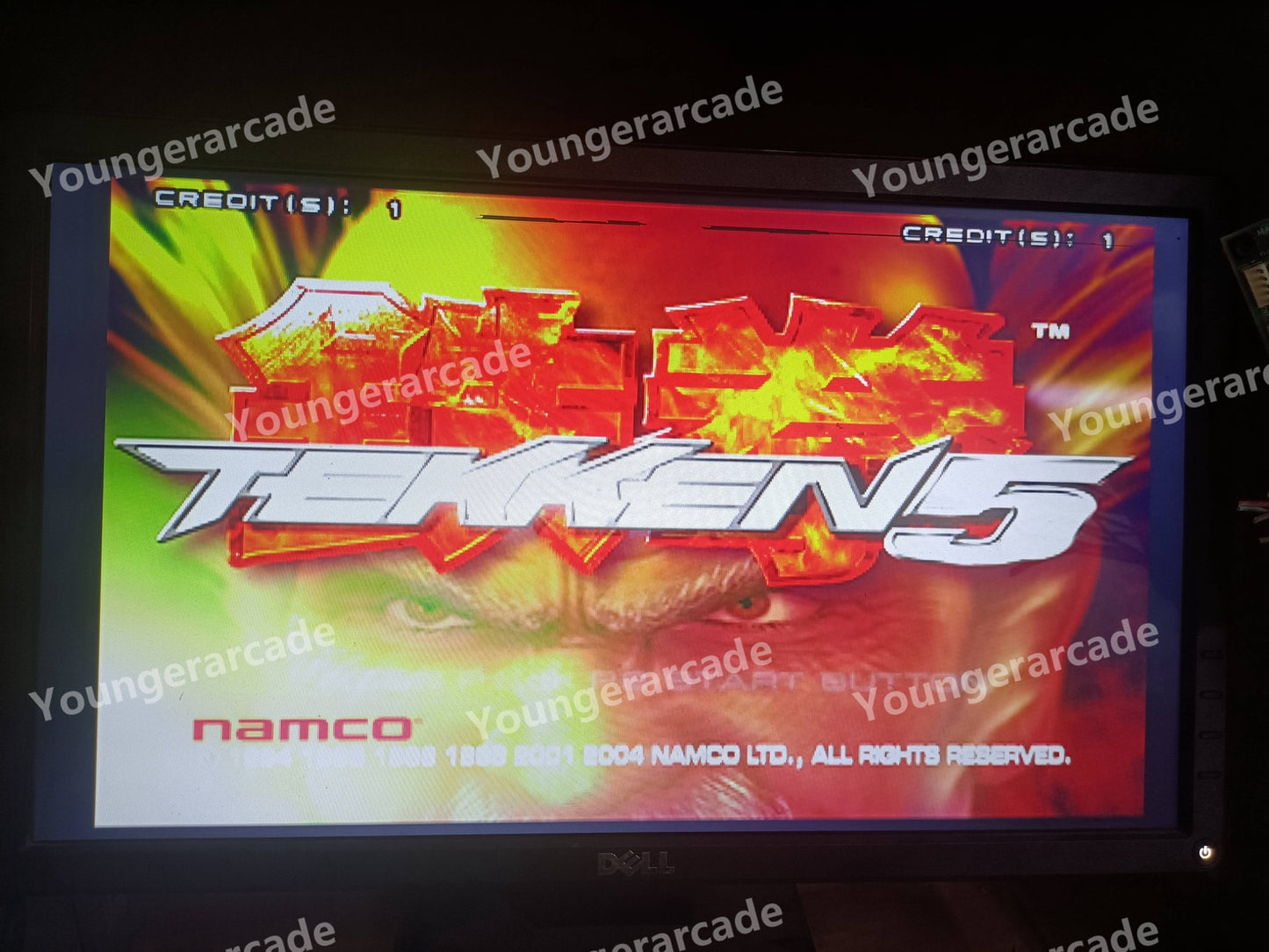 Not Original Namco System 256 Tekken 5 DVD-ROM Tested Working