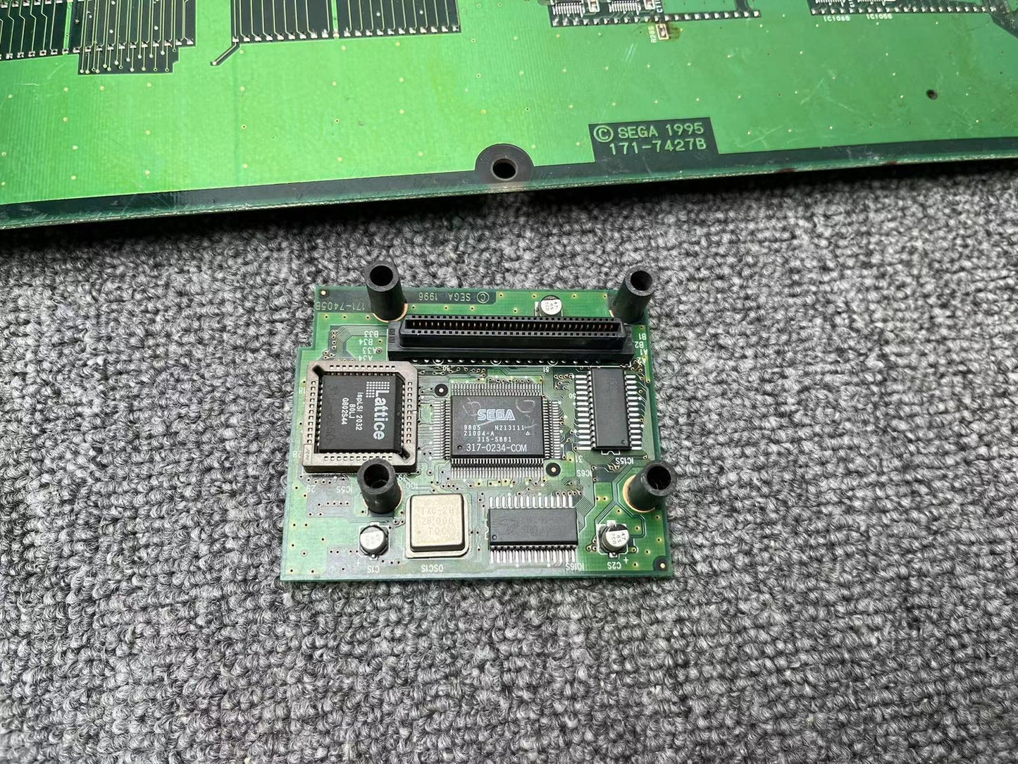 Used Sega Model 3 Step 2.0 Virtual on Oratorio Tangram ROM Board Tested Working