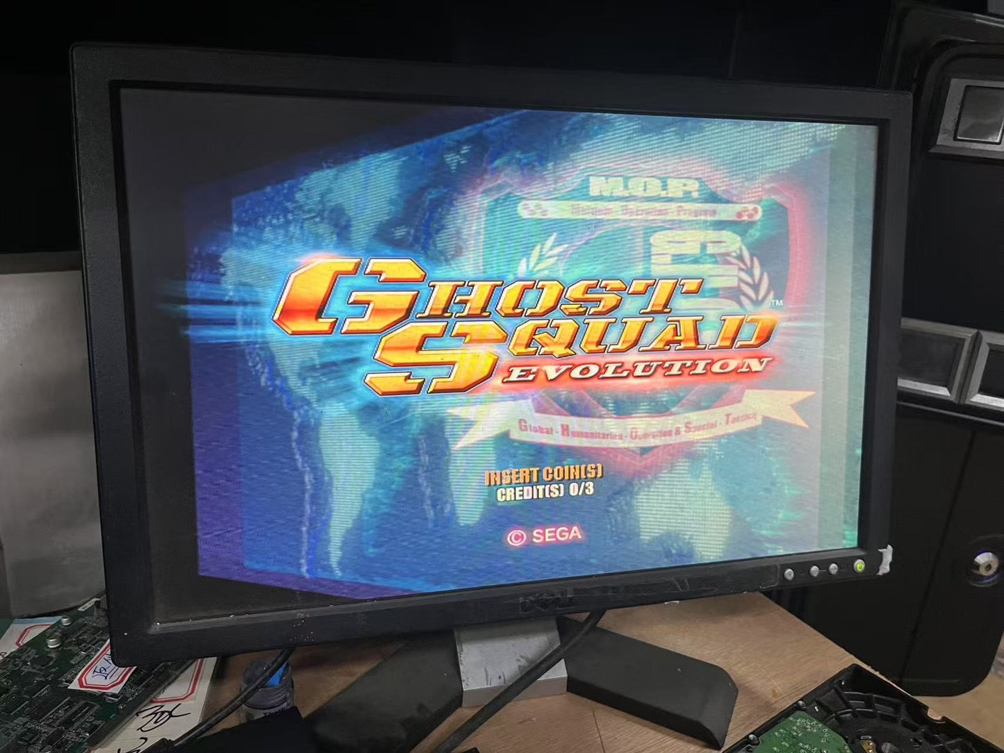 Used Sega Lindbergh Ghost Squad Evolution with Security Dongle Tested Working