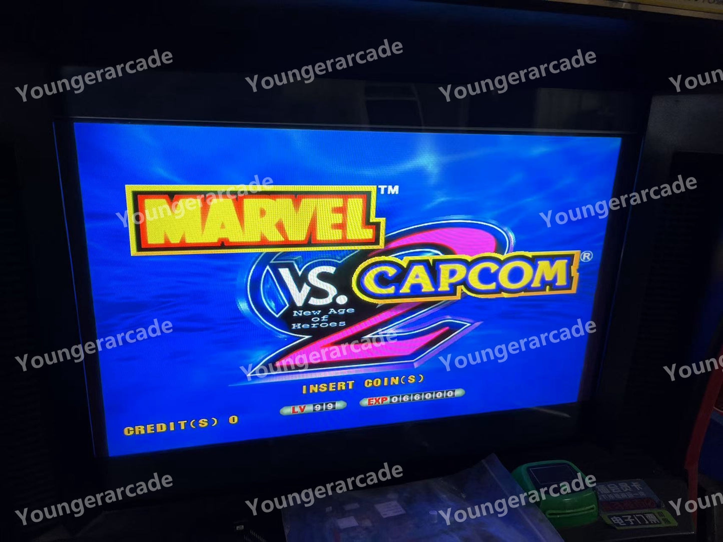 Used Sega Naomi Marvel Vs. Capcom 2 with Security Chip Tested Working