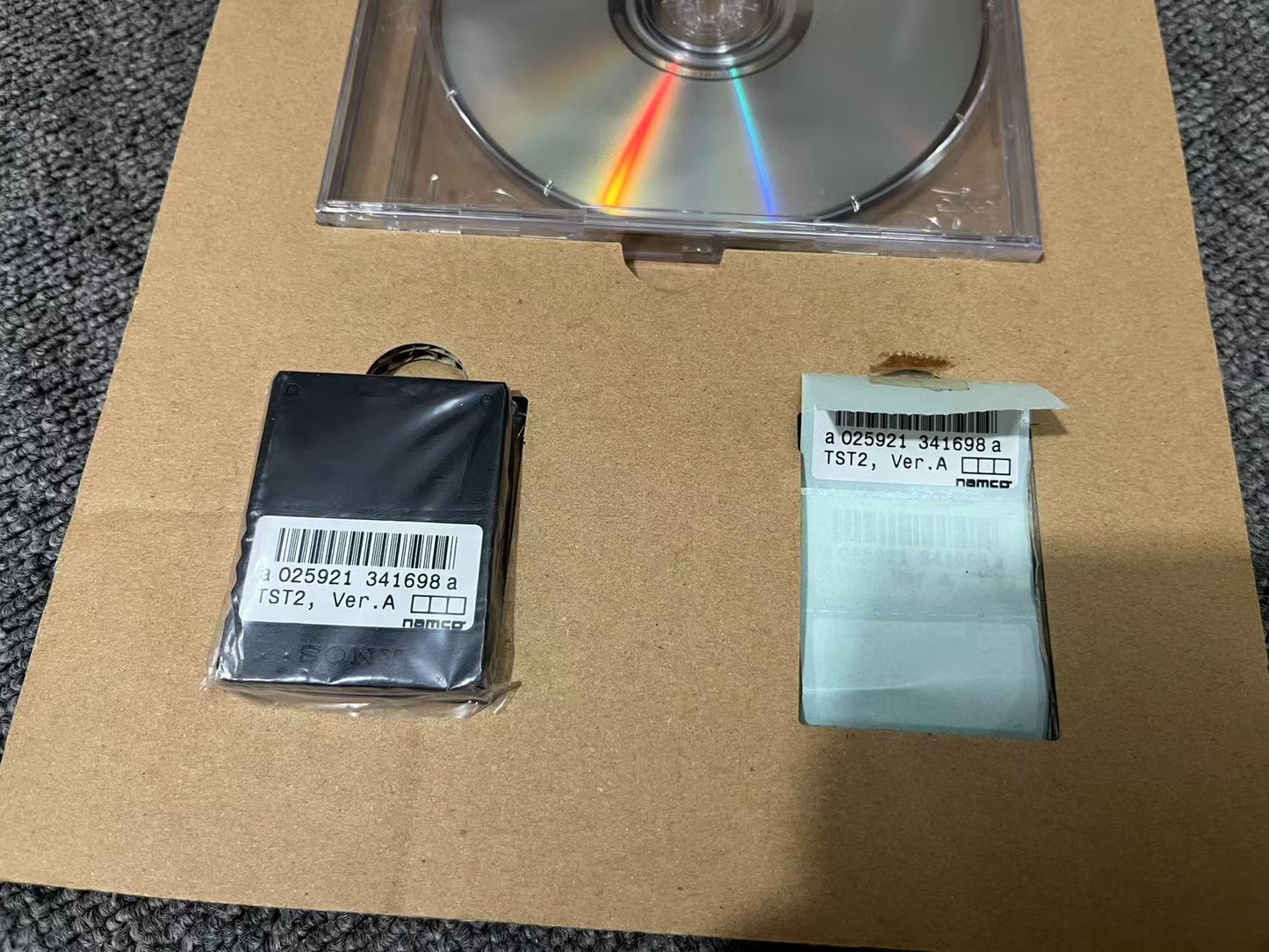 Namco System 246 Time Crisis 3 DVD-ROM Disc with Security Dongle Tested Working