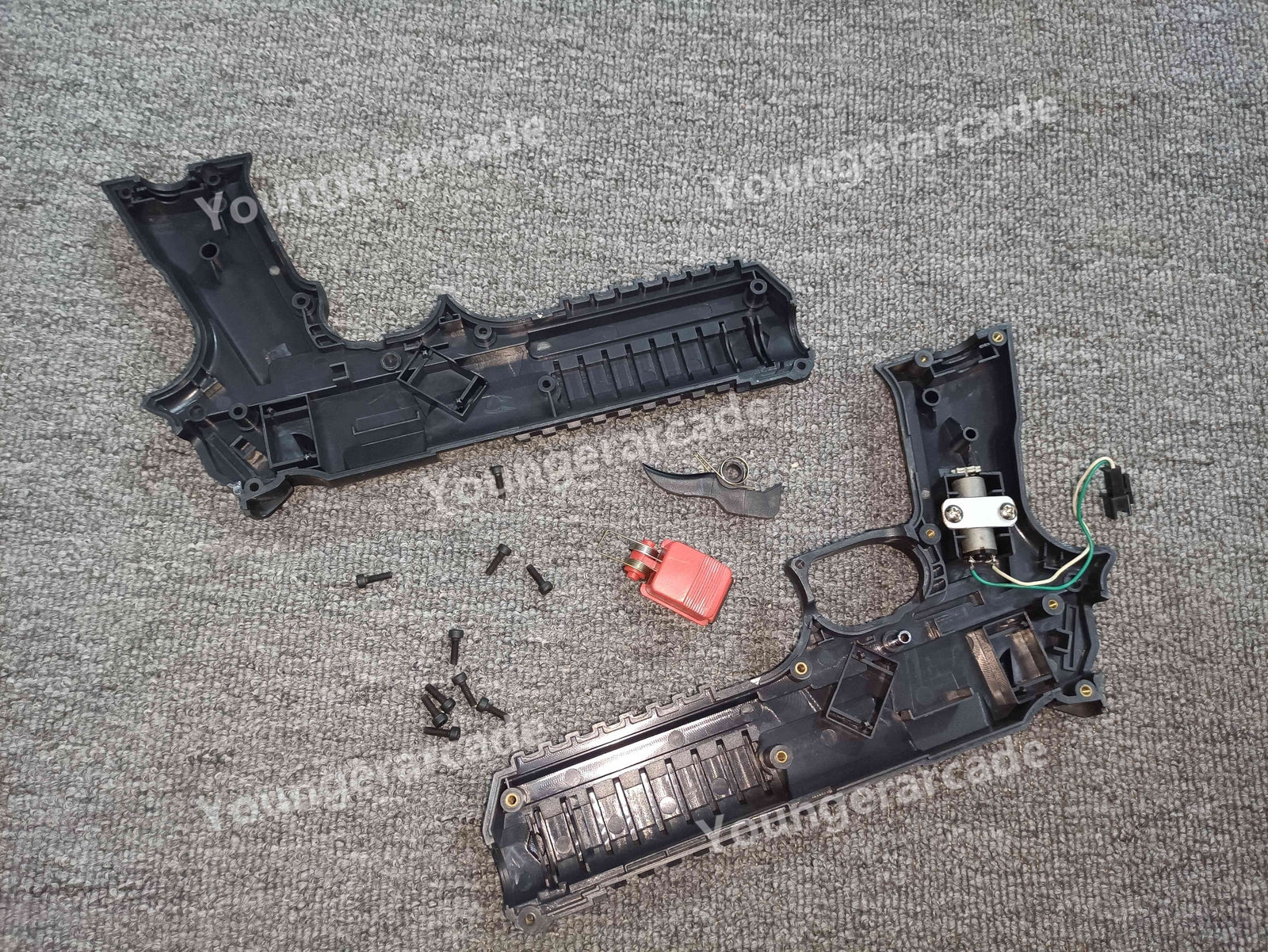 Used Taito Type X2 Elevator Action Death Parade Gun Shell Assembly