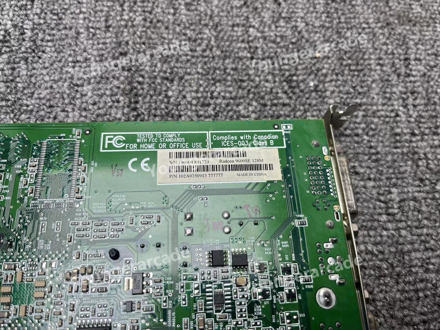 Used Taito Type X 9600SE Video Card Tested Working