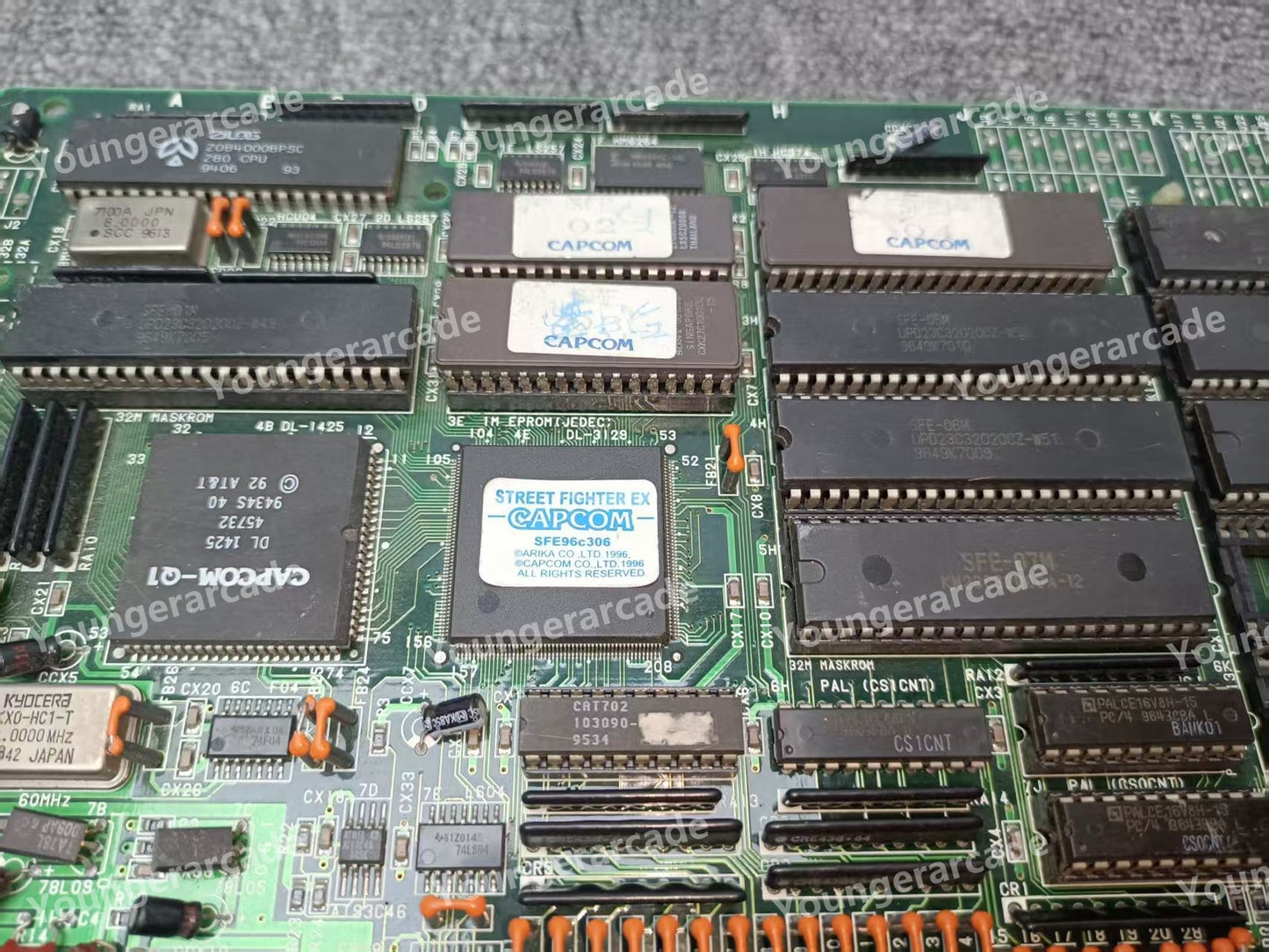 Used Capcom Sony ZN-1 Street Fighter EX Tested NOT Working