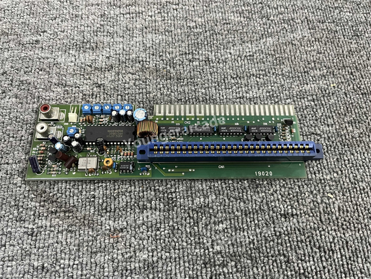 Used Jamma To Jamma Arcade Game Board Converter PCB Tested Working