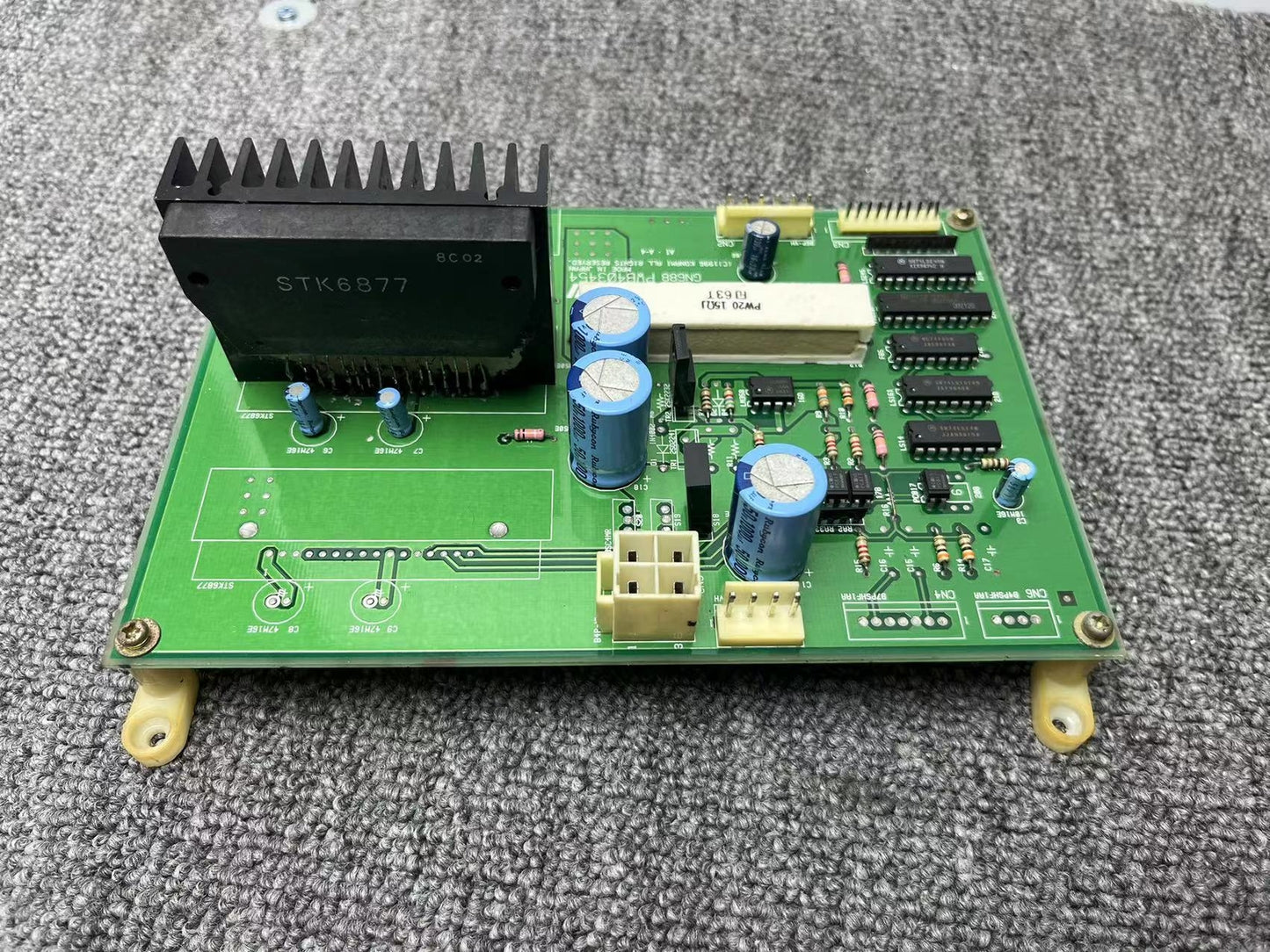 Used Konami GN688 AMP Arcade Game PCB Board Tested Working