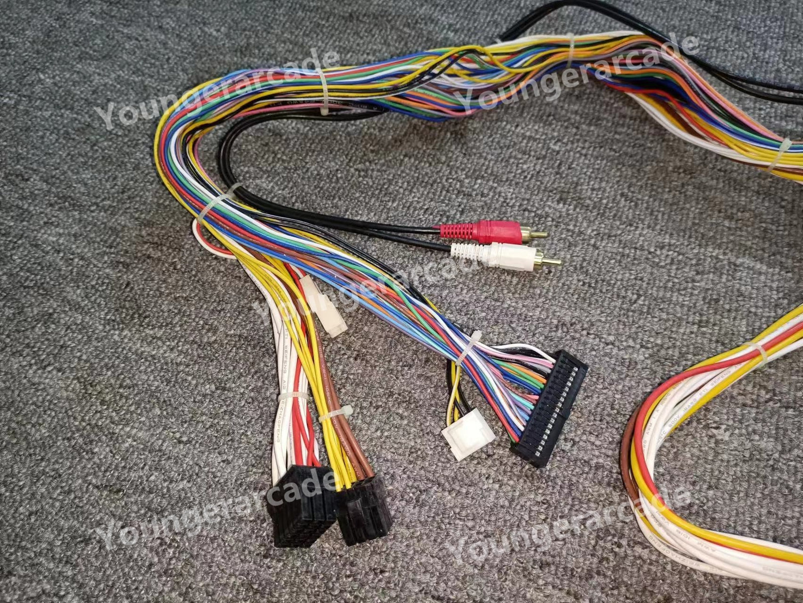 Used Sega Blast City Jamma 28Pin Wiring Harness Arcade Part