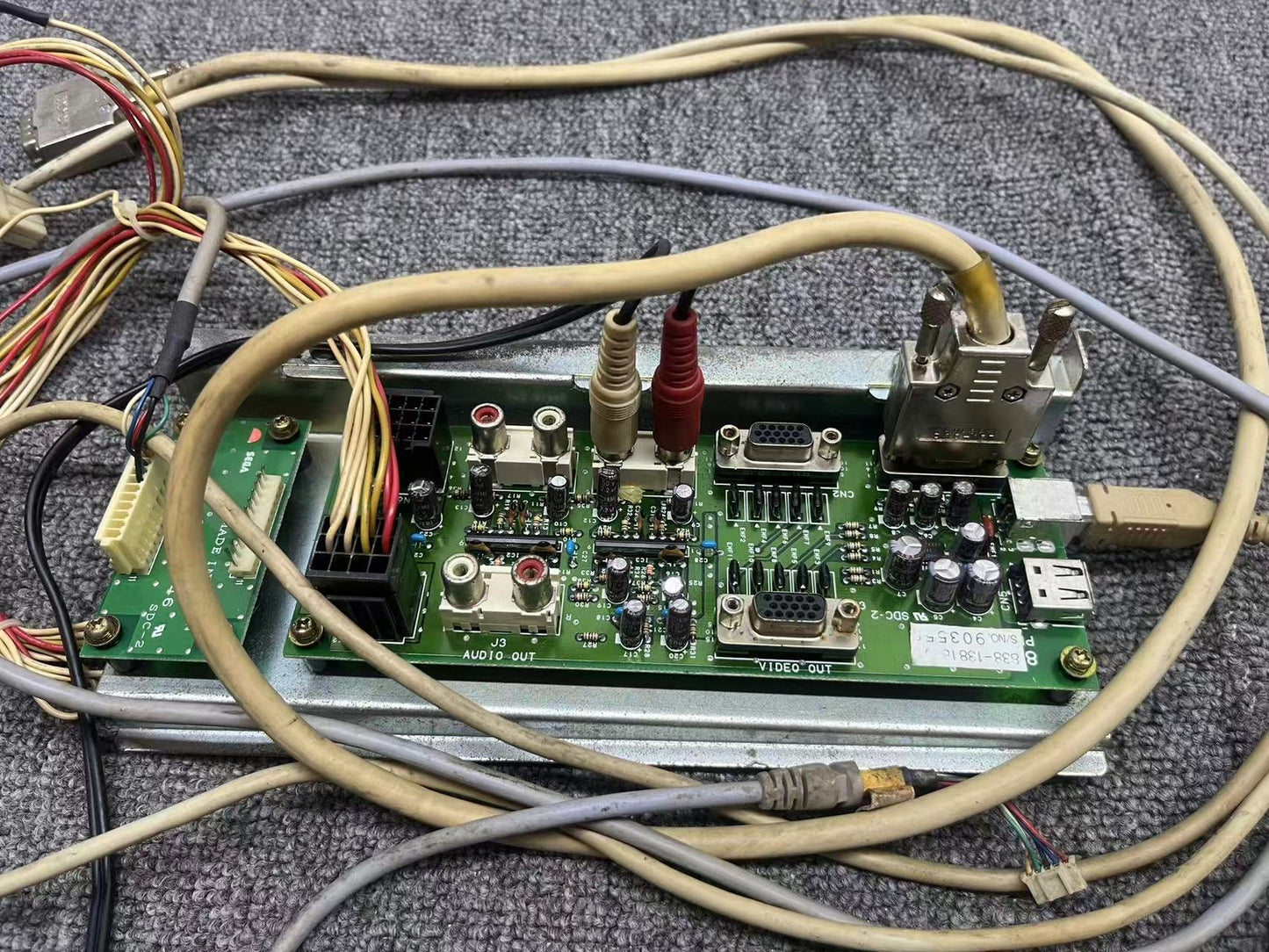 Used Sega New Net City 838-13816-91 PCB Board Tested Working