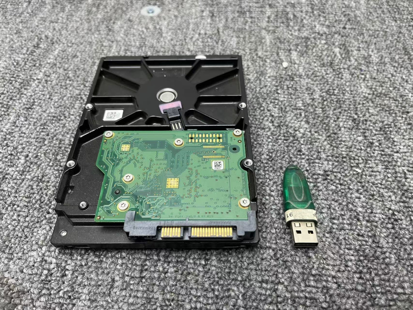 USED Taito Type X2 Street Fighter IV HDD Hard Disk Drive Security Chip