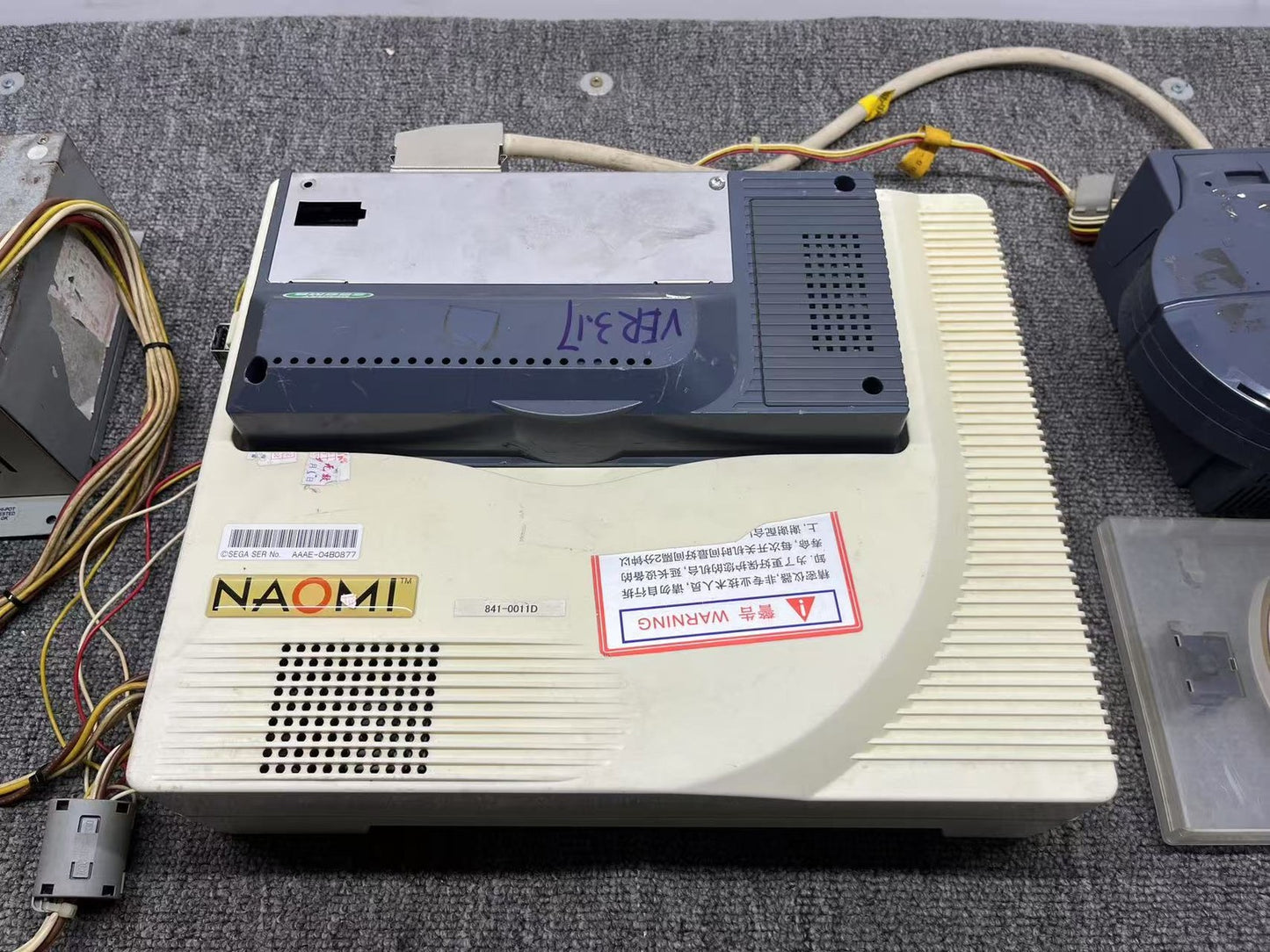 Used Sega Naomi GD-ROM Arcade Game Motherboard Tested Working