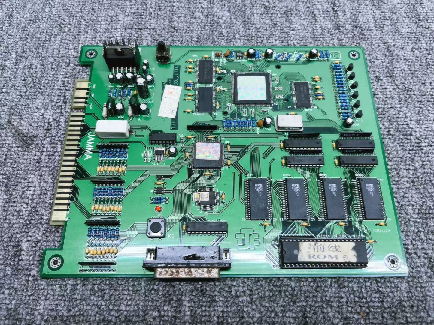 TJF Battle Front Arcade Game Board PCB Tested Working